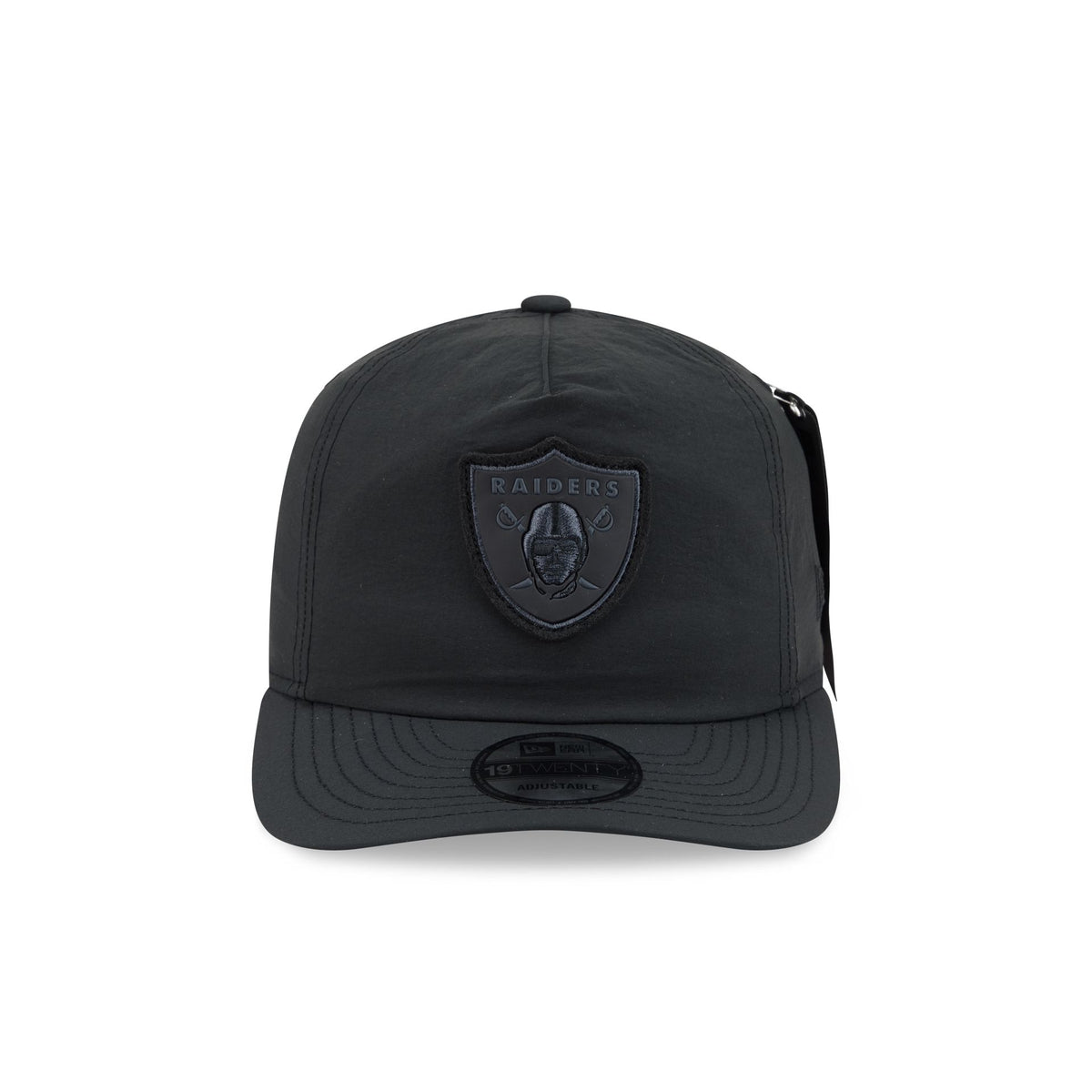 Alpha Industries x Las Vegas Raiders Black 19TWENTY Adjustable Hat