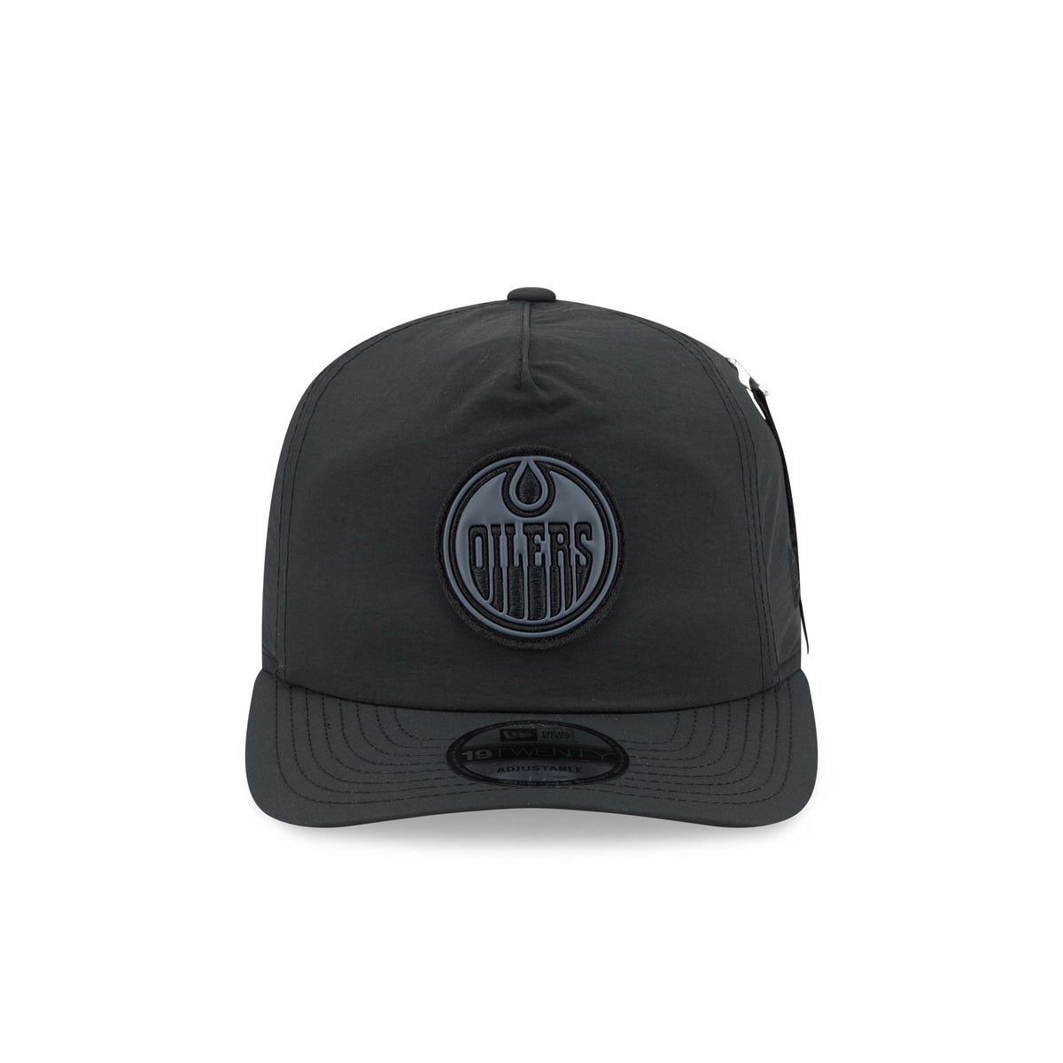 Alpha Industries x Edmonton Oilers Black 19TWENTY Adjustable Hat