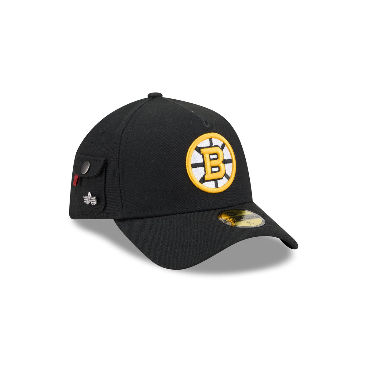 Alpha Industries x Boston Bruins 59FORTY A-Frame Fitted Hat