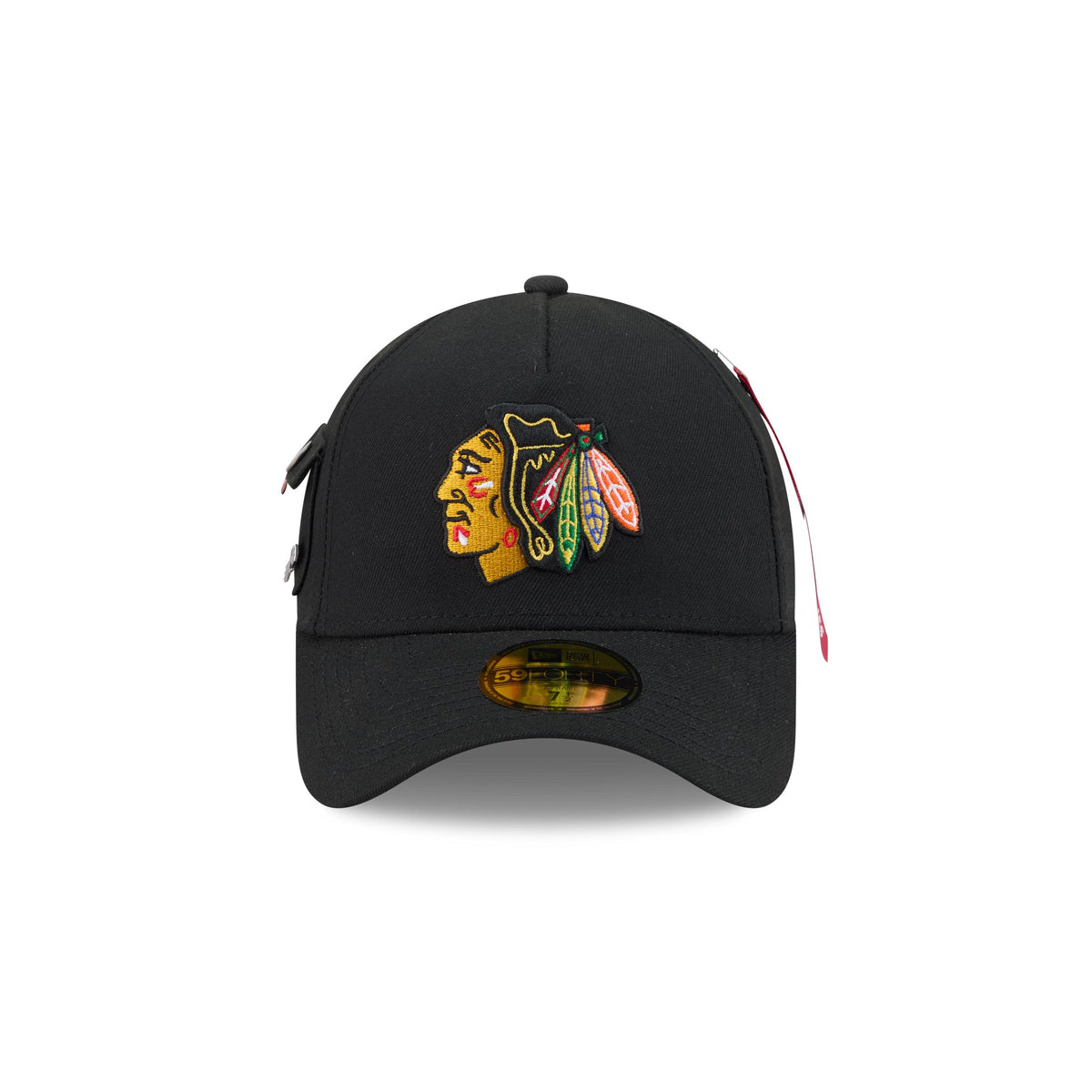 Alpha Industries x Chicago Blackhawks 59FORTY A-Frame Fitted Hat