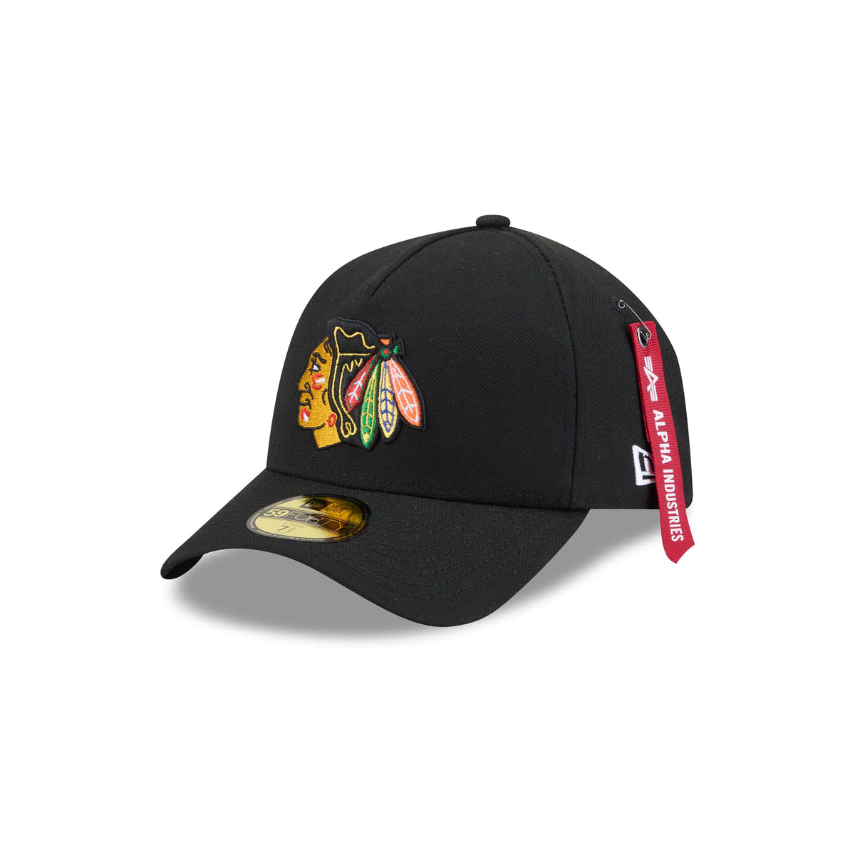 Alpha Industries x Chicago Blackhawks 59FORTY A-Frame Fitted Hat