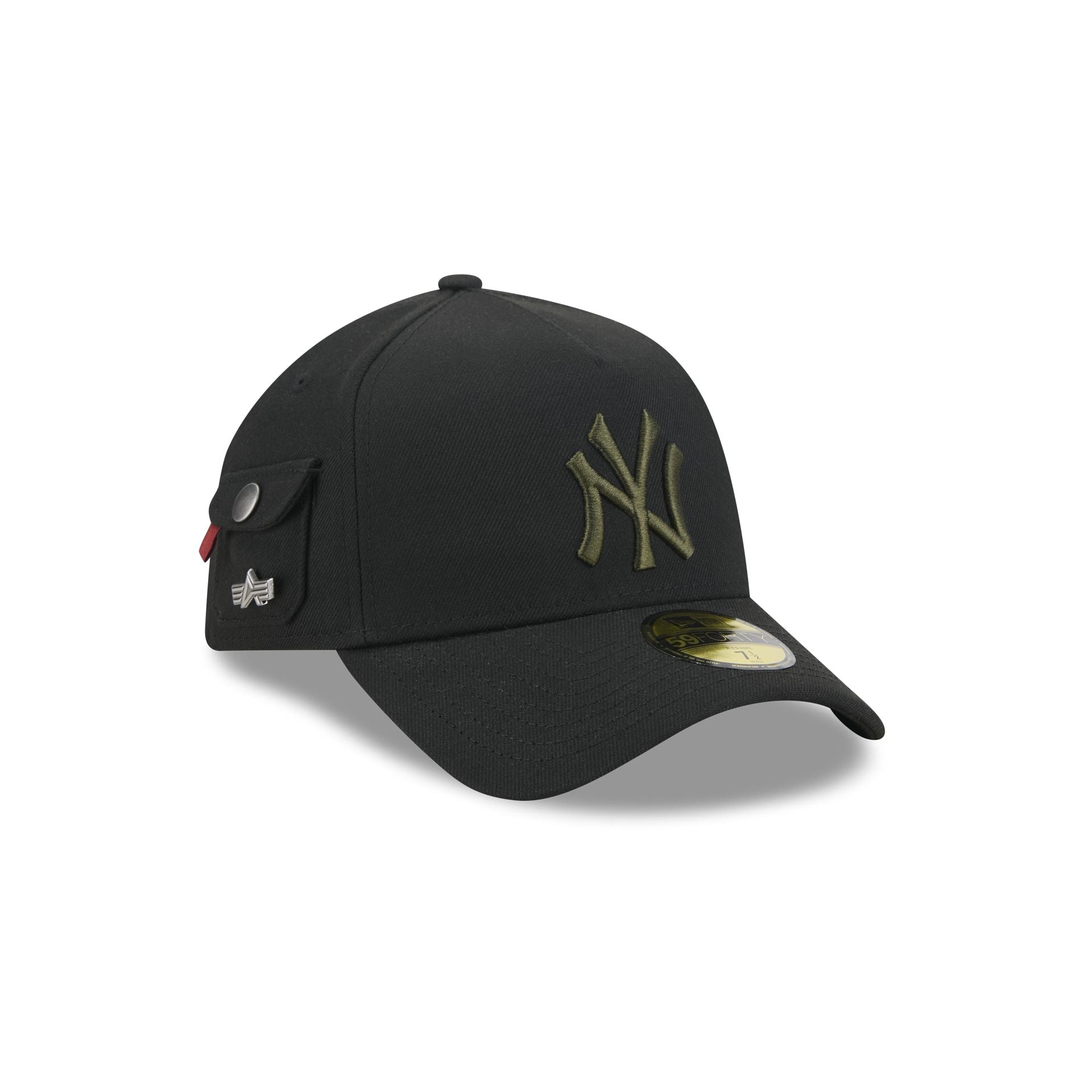 Alpha Industries x New York Yankees Black 59FORTY A-Frame Fitted Hat