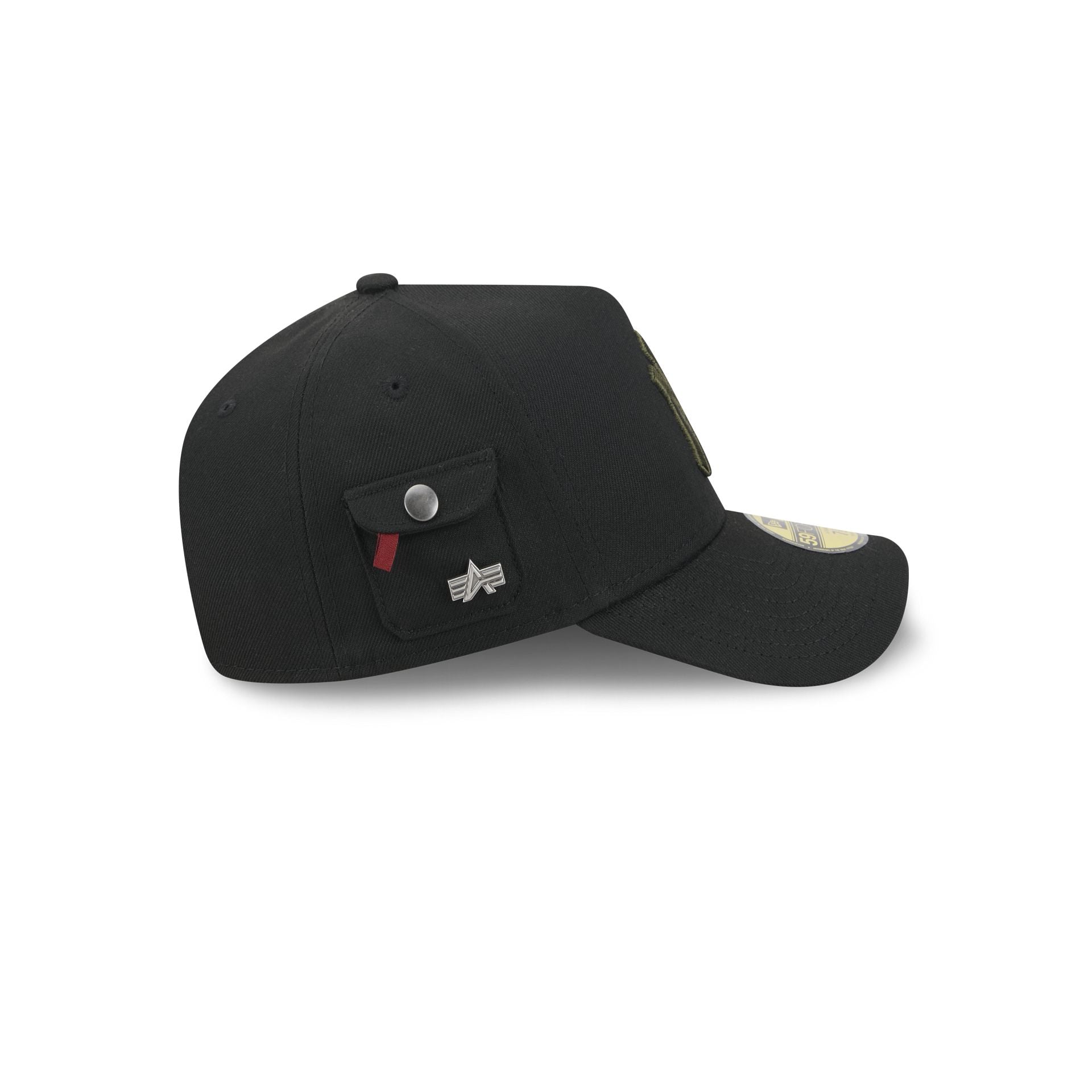 Alpha Industries x New York Yankees Black 59FORTY A-Frame Fitted Hat