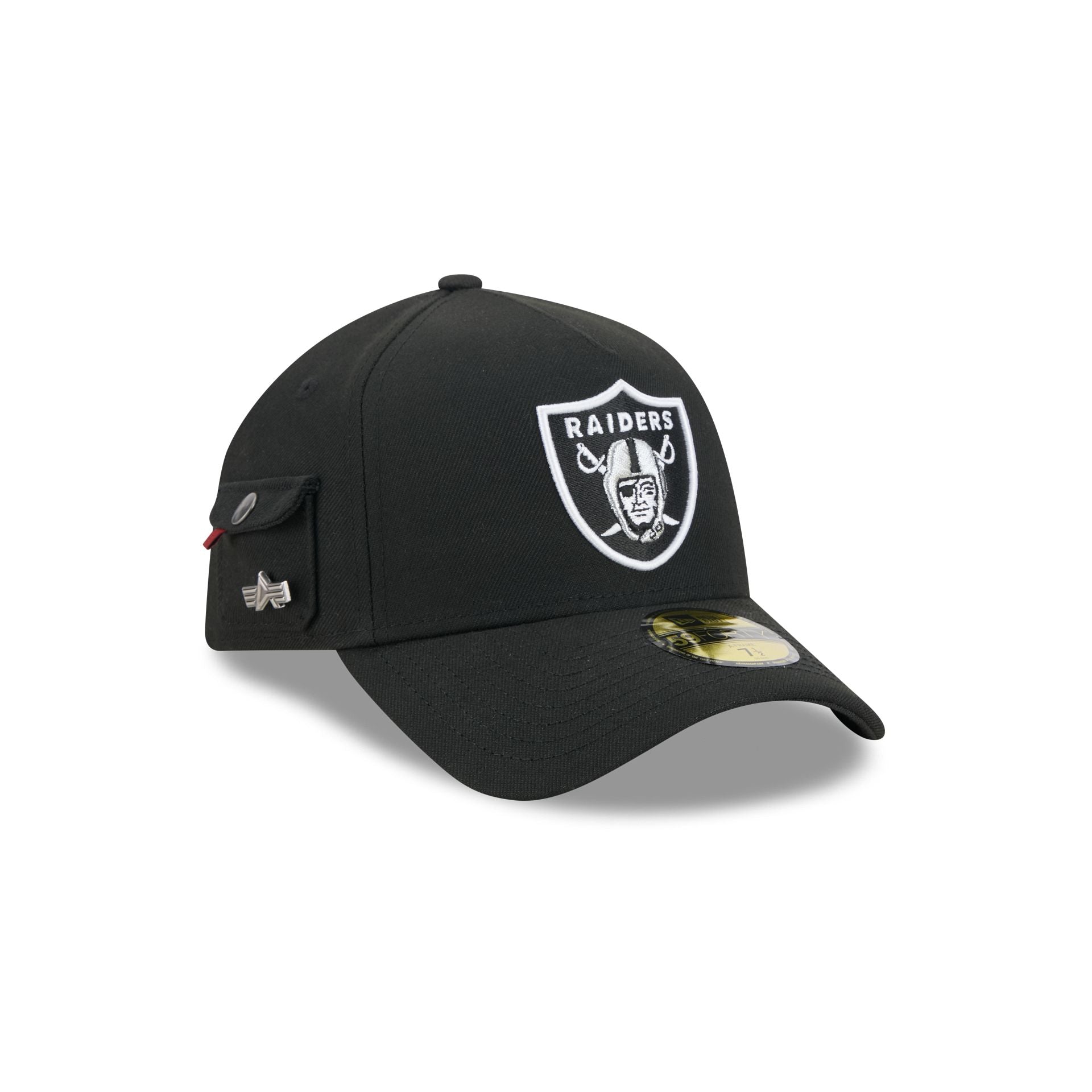 Alpha Industries x Las Vegas Raiders 59FORTY A-Frame Fitted Hat