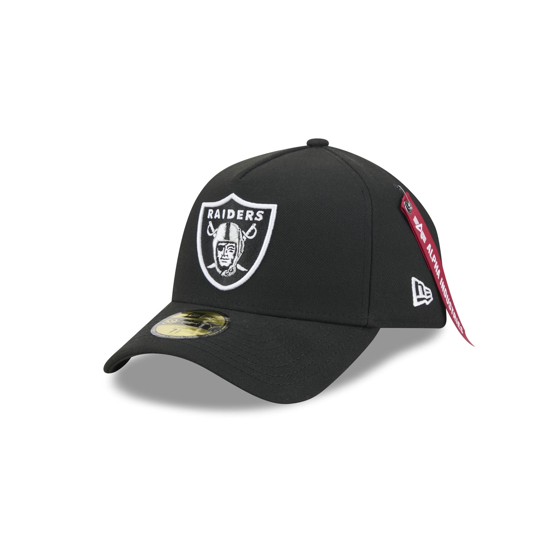 Alpha Industries x Las Vegas Raiders 59FORTY A-Frame Fitted Hat