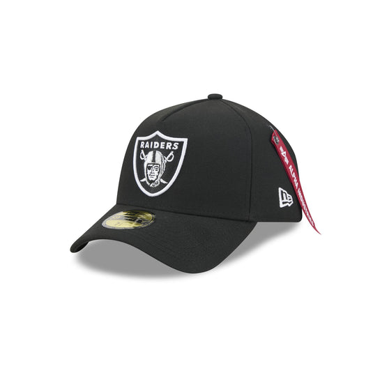 Alpha Industries x Las Vegas Raiders 59FORTY A-Frame Fitted Hat