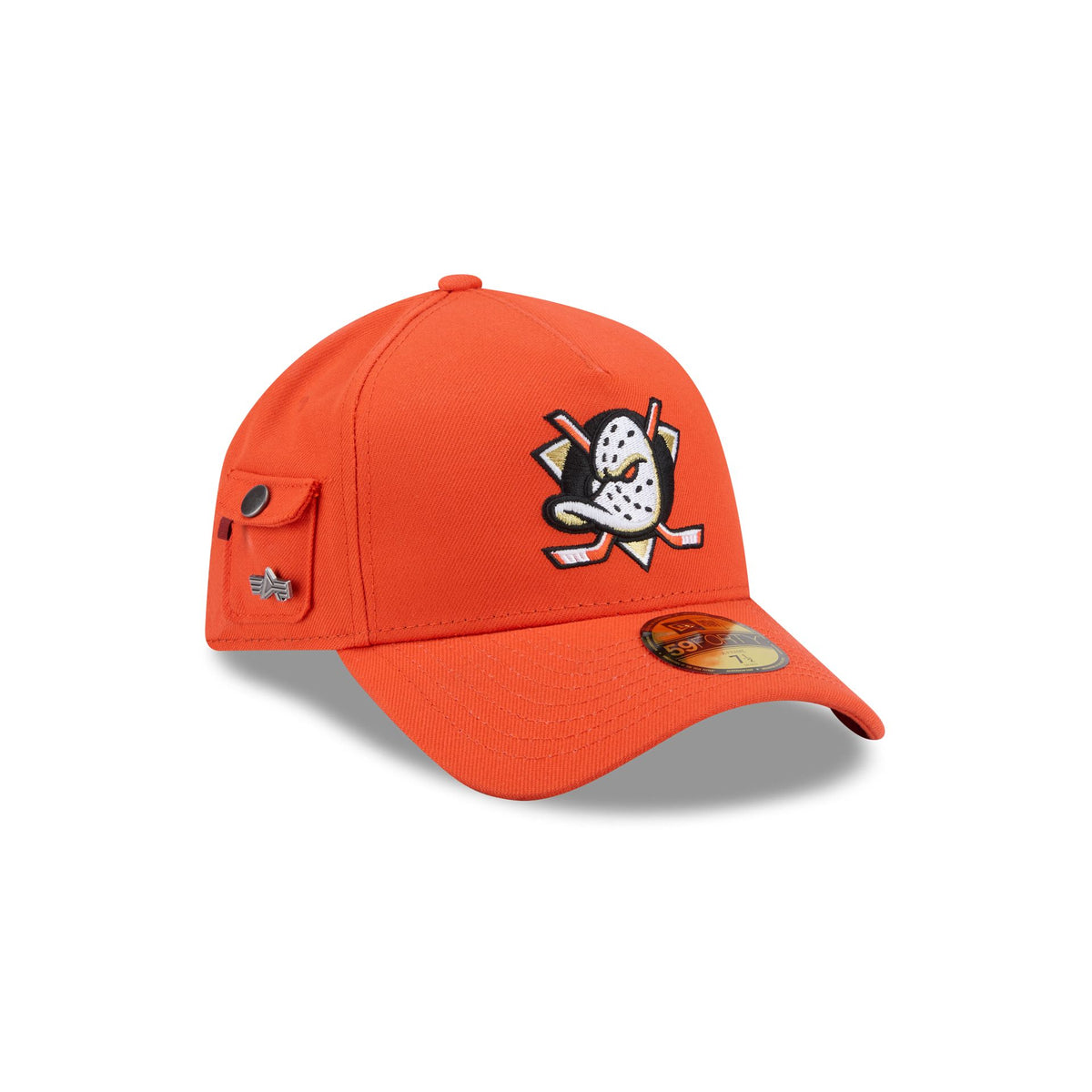 Alpha Industries x Anaheim Ducks 59FORTY A-Frame Fitted Hat