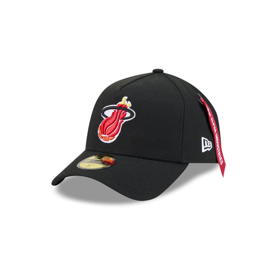 Alpha Industries x Miami Heat 59FORTY A-Frame Fitted Hat