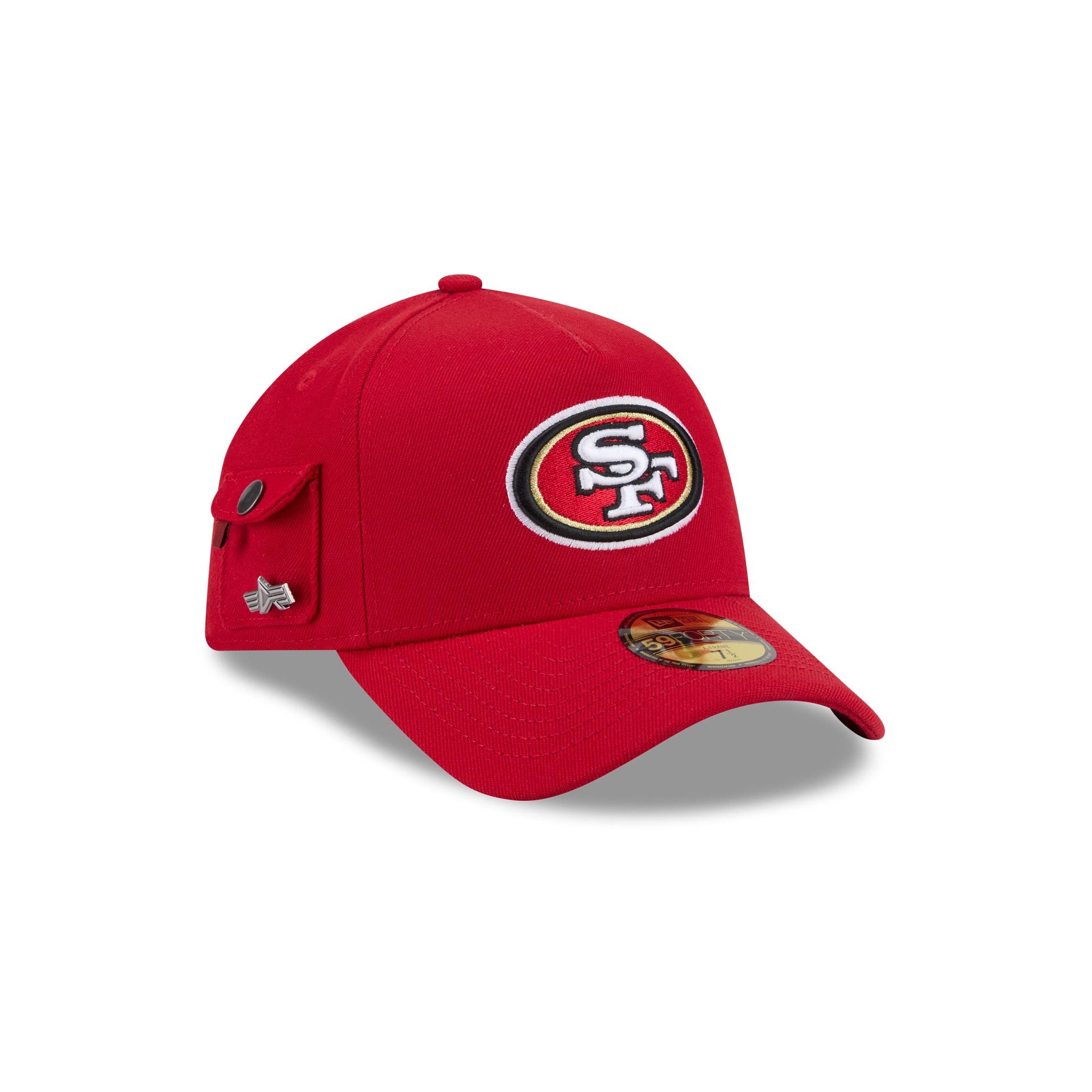 Alpha Industries x San Francisco 49ers 59FORTY A-Frame Fitted Hat