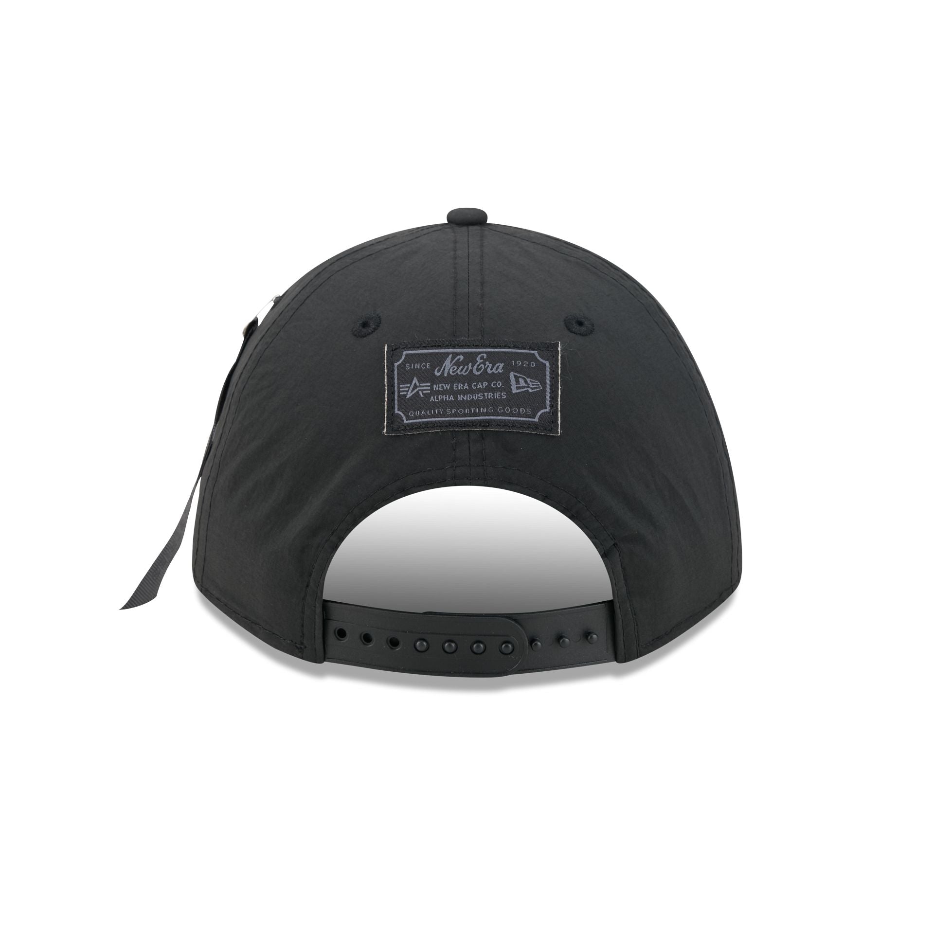 Alpha Industries x Detroit Tigers Nylon Black 9FORTY M-Crown A-Frame Snapback Hat