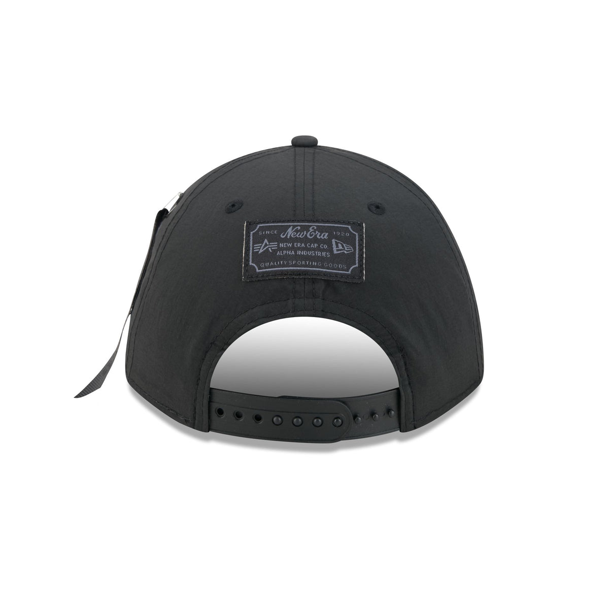 Alpha Industries x Miami Heat Nylon Black 9FORTY M-Crown A-Frame Snapback Hat