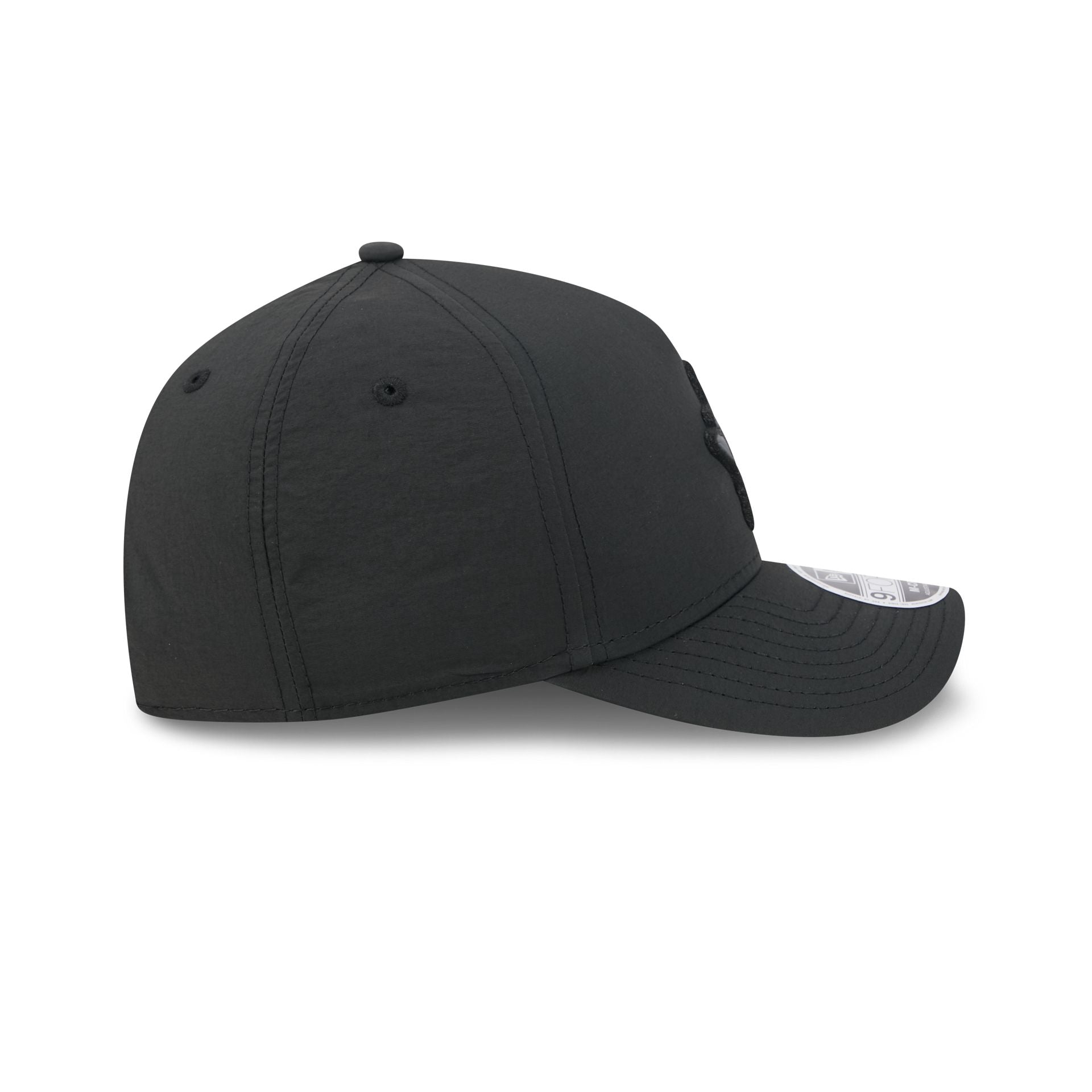 Alpha Industries x Houston Astros Nylon Black 9FORTY M-Crown A-Frame Snapback Hat