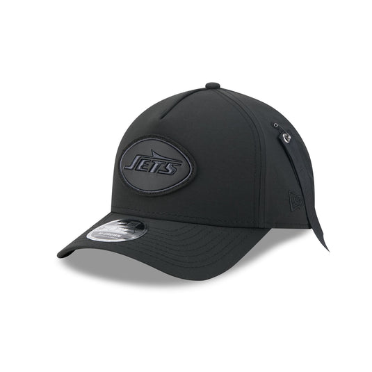 Alpha Industries x New York Jets Nylon Black 9FORTY M-Crown A-Frame Snapback Hat