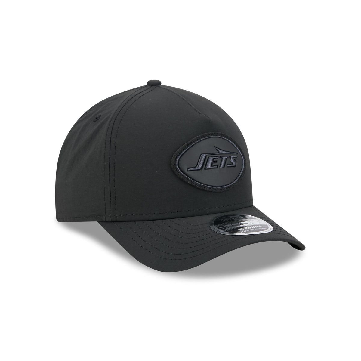 Alpha Industries x New York Jets Nylon Black 9FORTY M-Crown A-Frame Snapback Hat