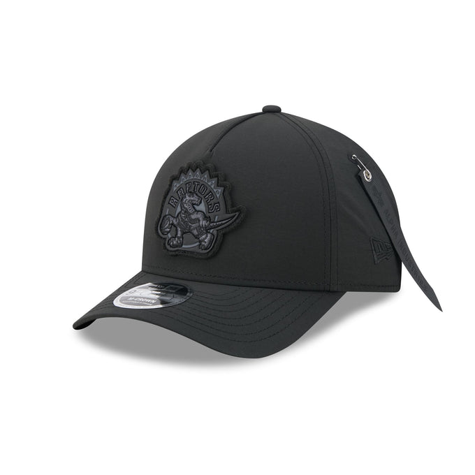 Alpha Industries x Toronto Raptors Nylon Black 9FORTY M-Crown A-Frame ...
