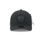 Alpha Industries x Las Vegas Raiders Nylon Black 9FORTY M-Crown A-Frame Snapback Hat