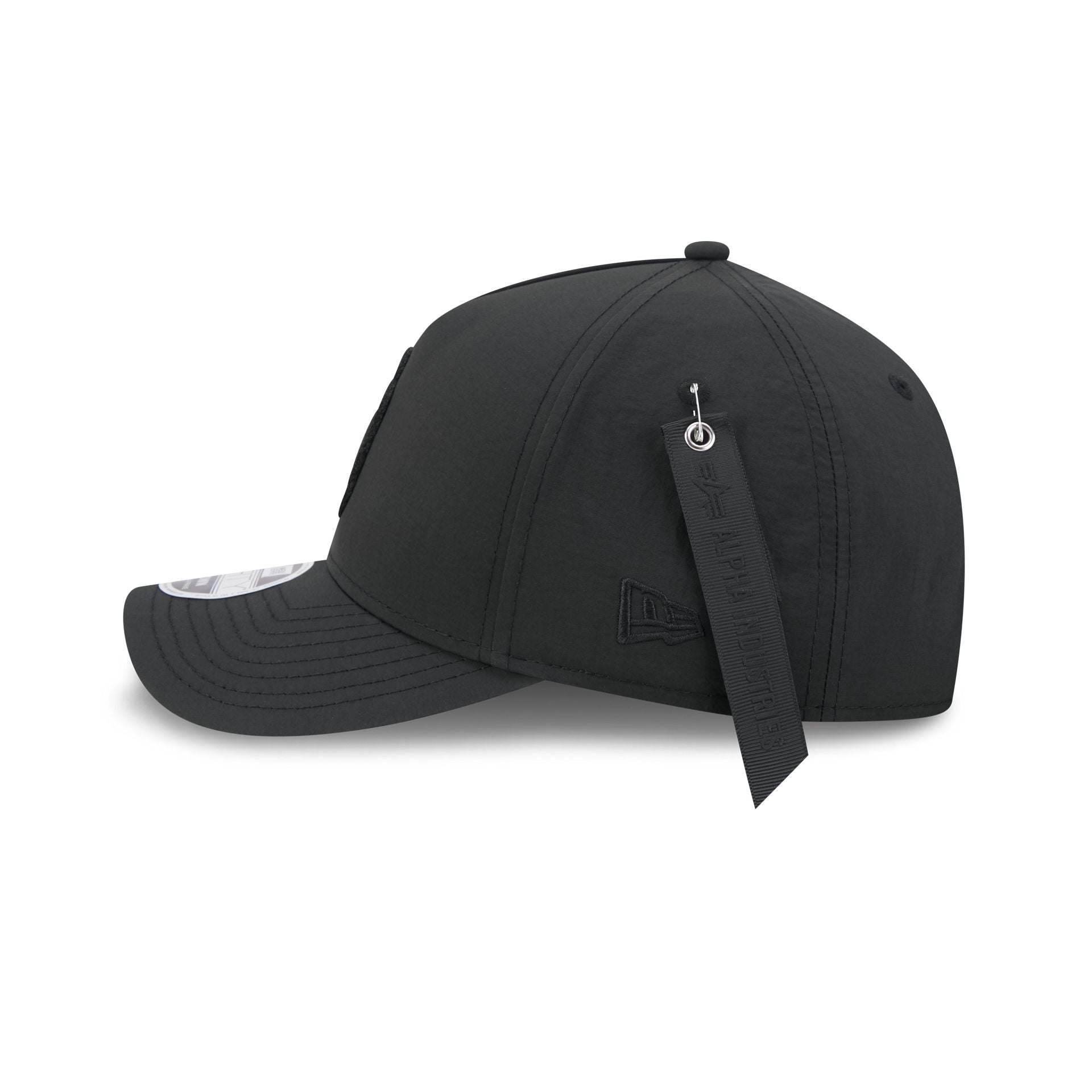 Alpha Industries x San Diego Padres Nylon Black 9FORTY M-Crown A-Frame Snapback Hat