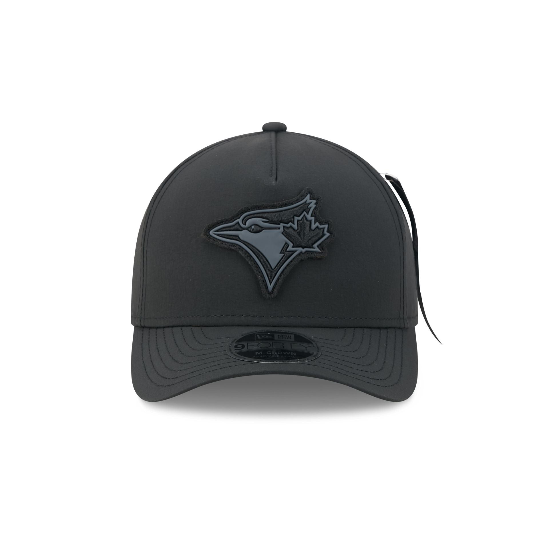 Alpha Industries x Toronto Blue Jays Nylon Black 9FORTY M-Crown A-Frame Snapback Hat