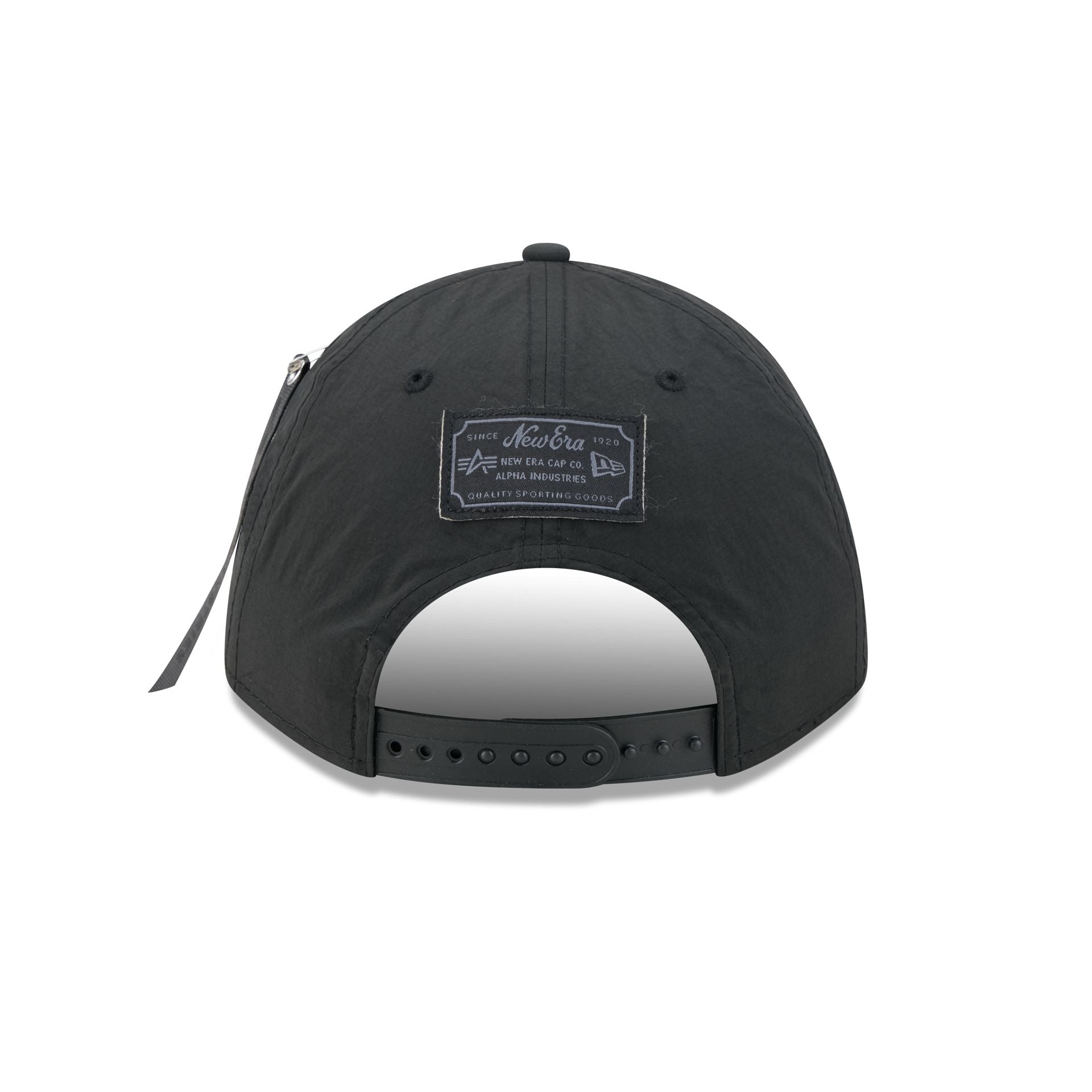 Alpha Industries x Toronto Blue Jays Nylon Black 9FORTY M-Crown A-Frame Snapback Hat