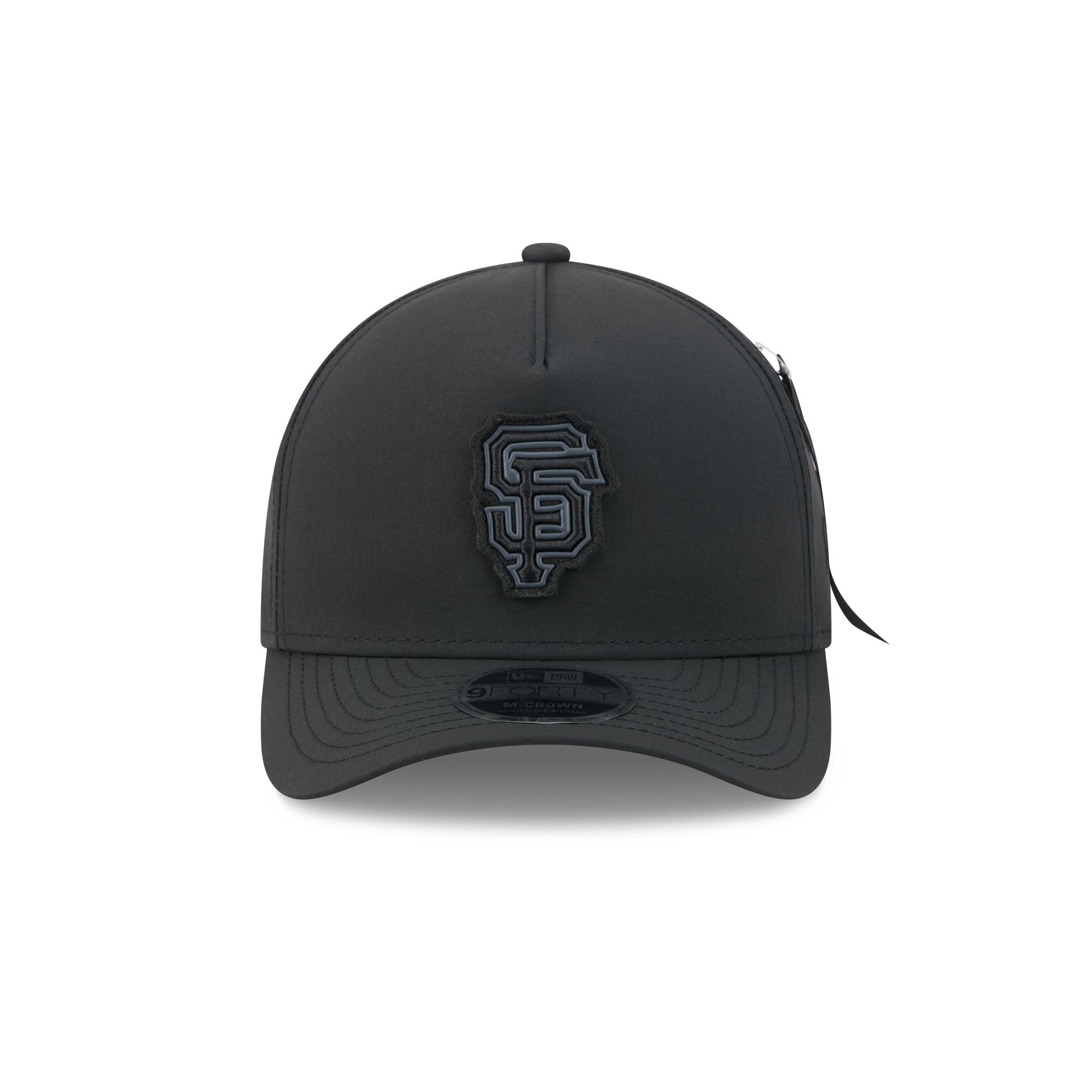 Alpha Industries x San Francisco Giants Nylon Black 9FORTY M-Crown A-Frame Snapback Hat