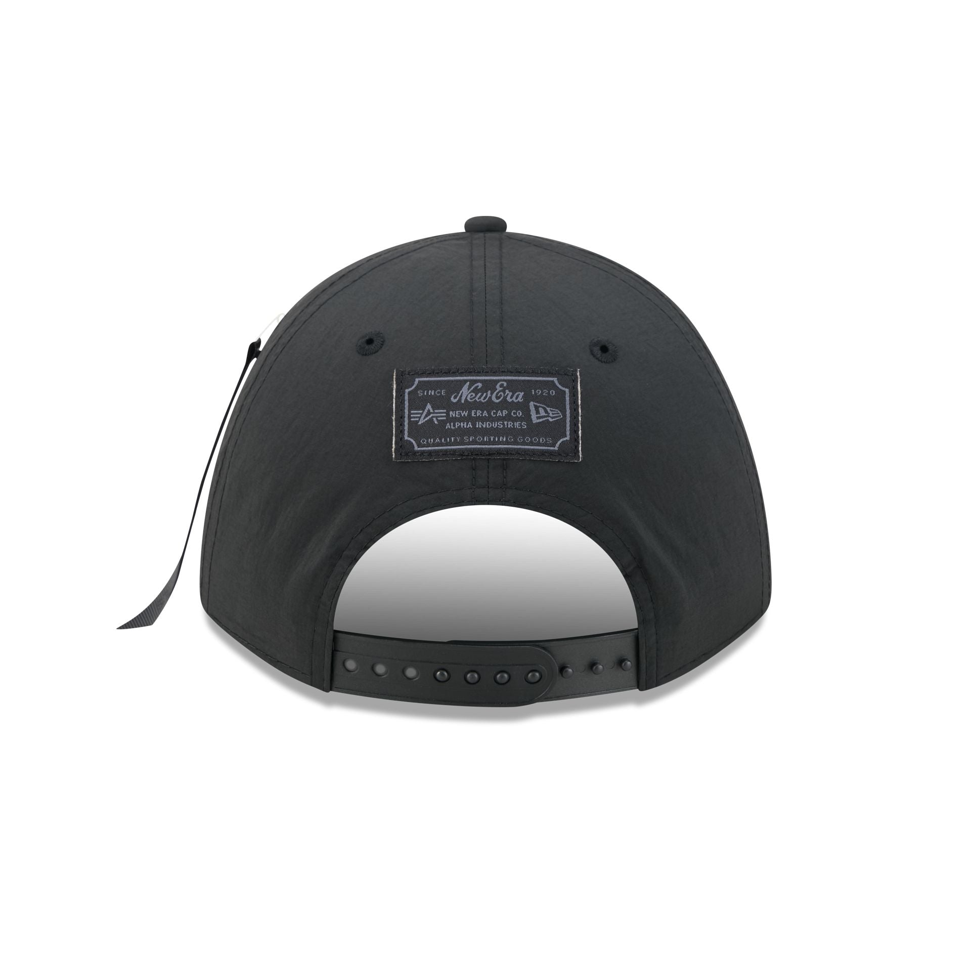 Alpha Industries x San Francisco Giants Nylon Black 9FORTY M-Crown A-Frame Snapback Hat