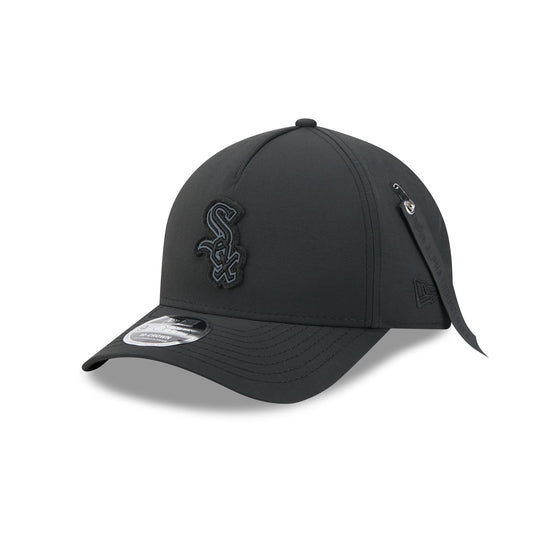 Alpha Industries x Chicago White Sox Nylon Black 9FORTY M-Crown A-Frame Snapback Hat