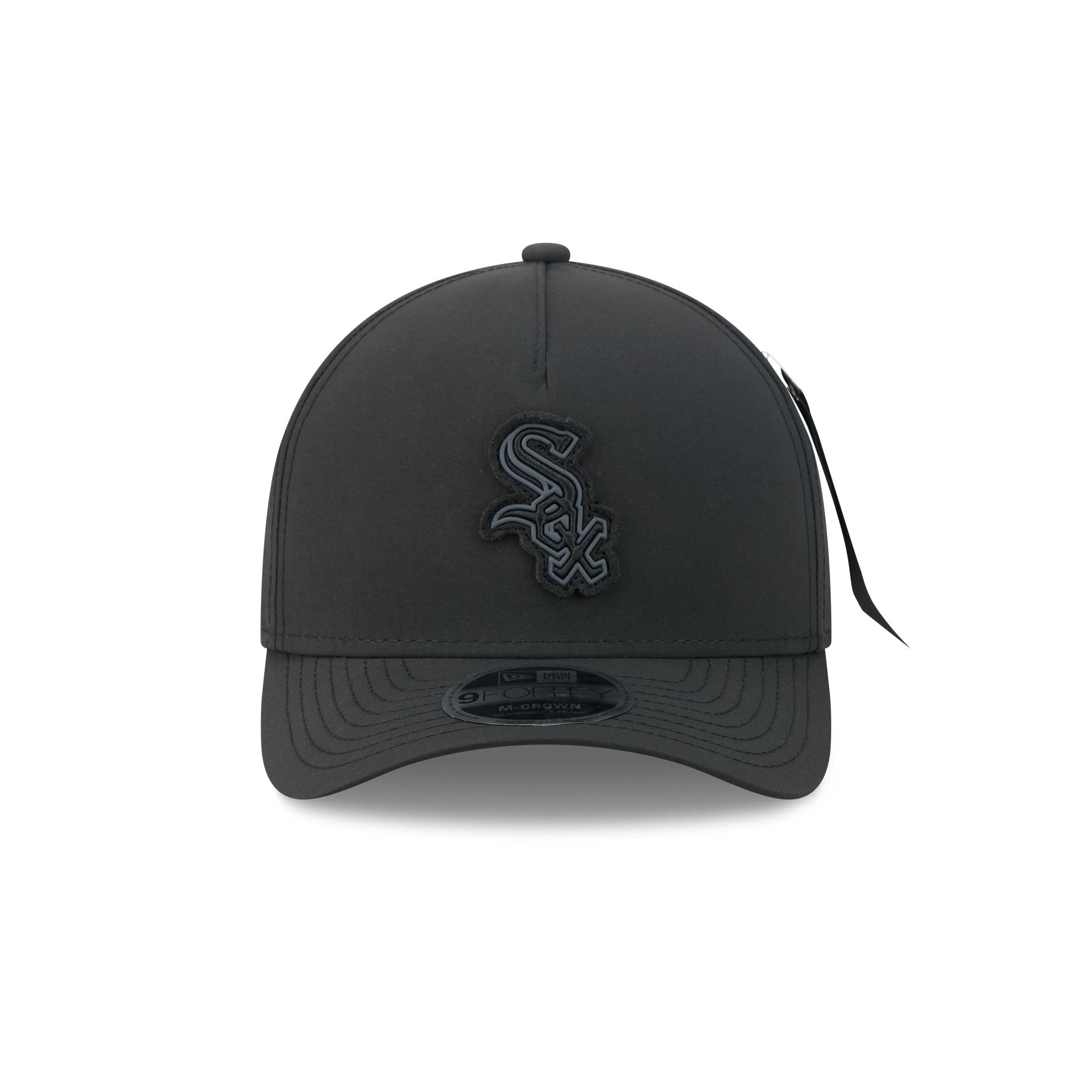 Alpha Industries x Chicago White Sox Nylon Black 9FORTY M-Crown A-Frame Snapback Hat