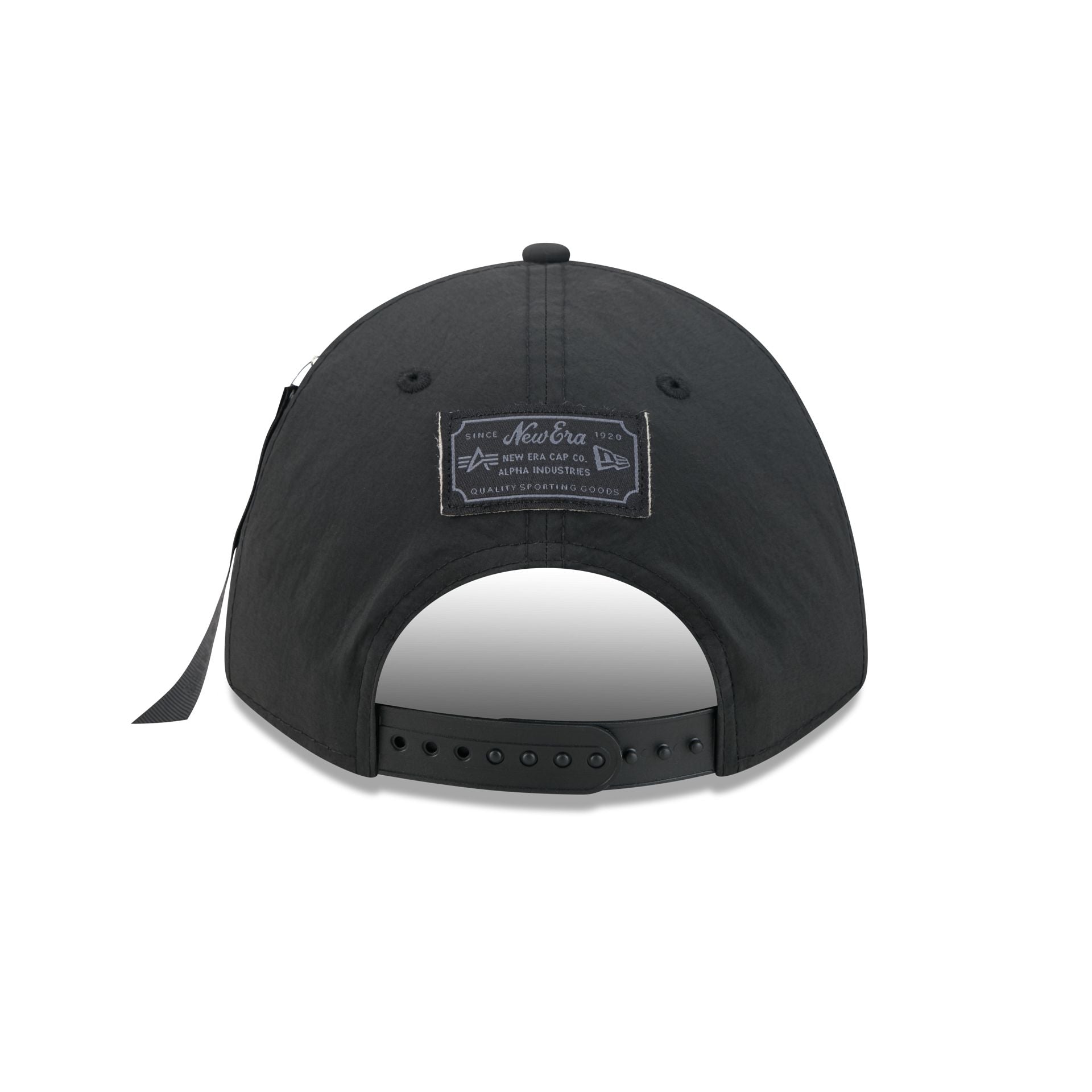 Alpha Industries x Chicago White Sox Nylon Black 9FORTY M-Crown A-Frame Snapback Hat