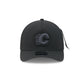 Alpha Industries x Calgary Flames Nylon Black 9FORTY M-Crown A-Frame Snapback Hat