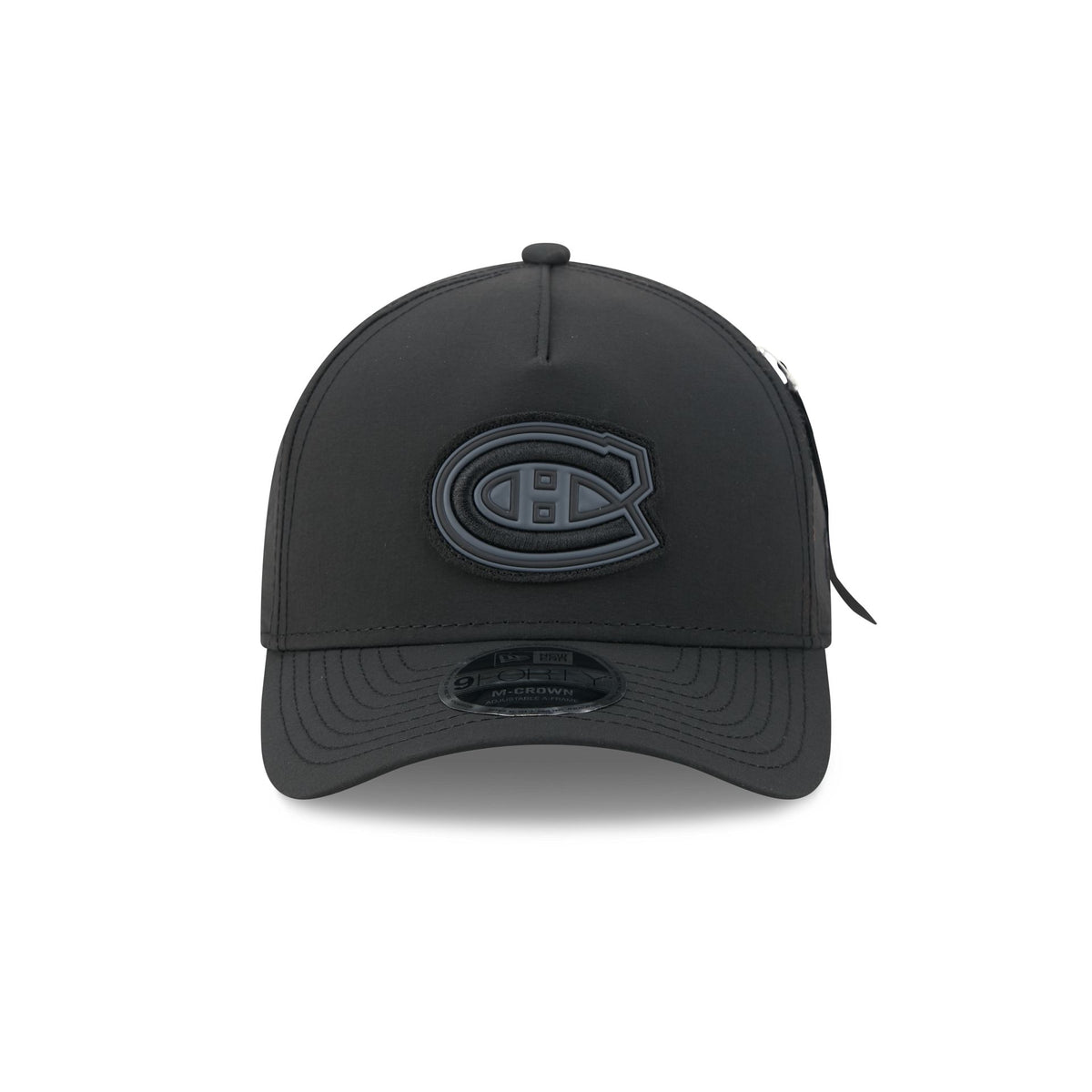 Alpha Industries x Montreal Canadiens Nylon Black 9FORTY M-Crown A-Frame Snapback Hat