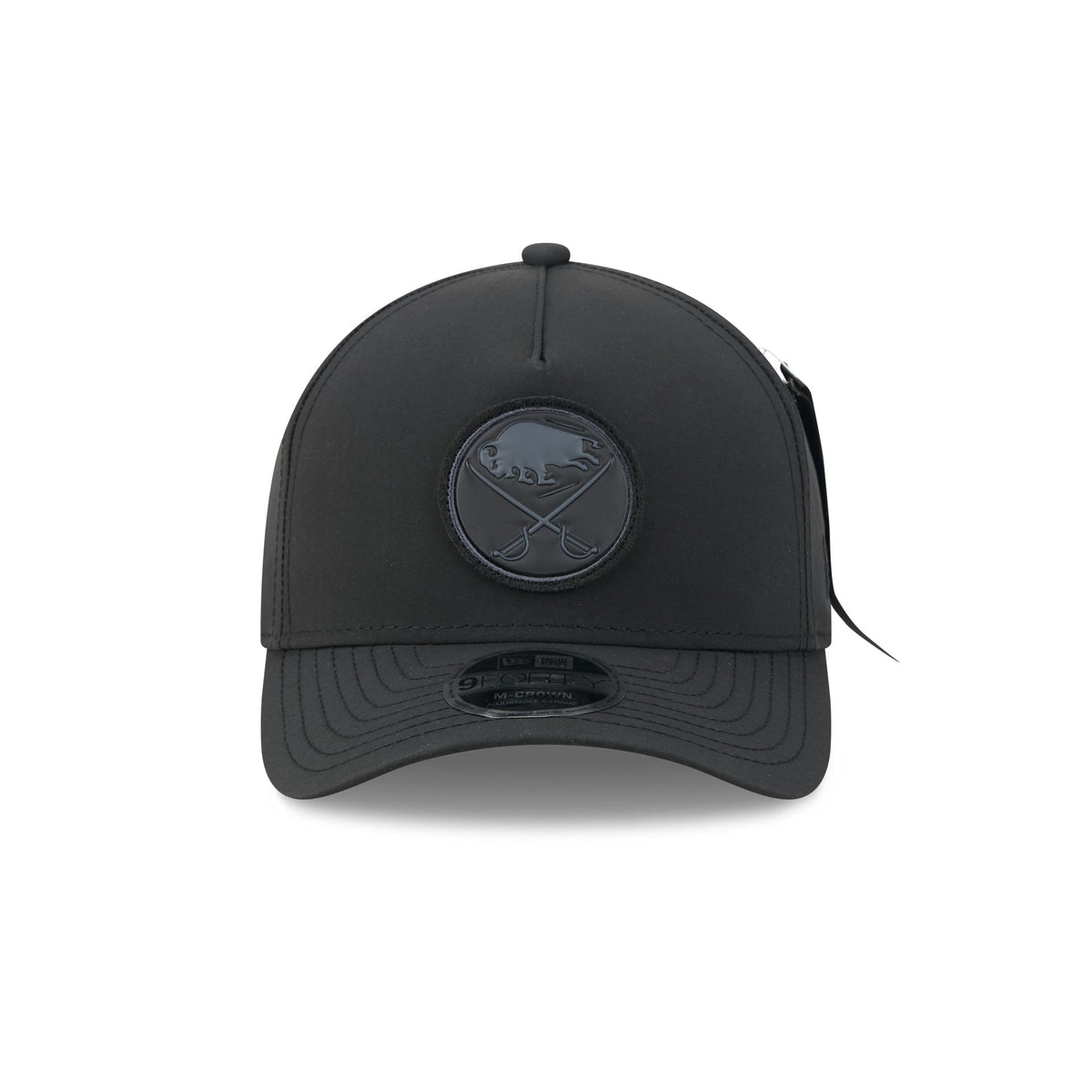 Alpha Industries x Buffalo Sabres Nylon Black 9FORTY M-Crown A-Frame Snapback Hat