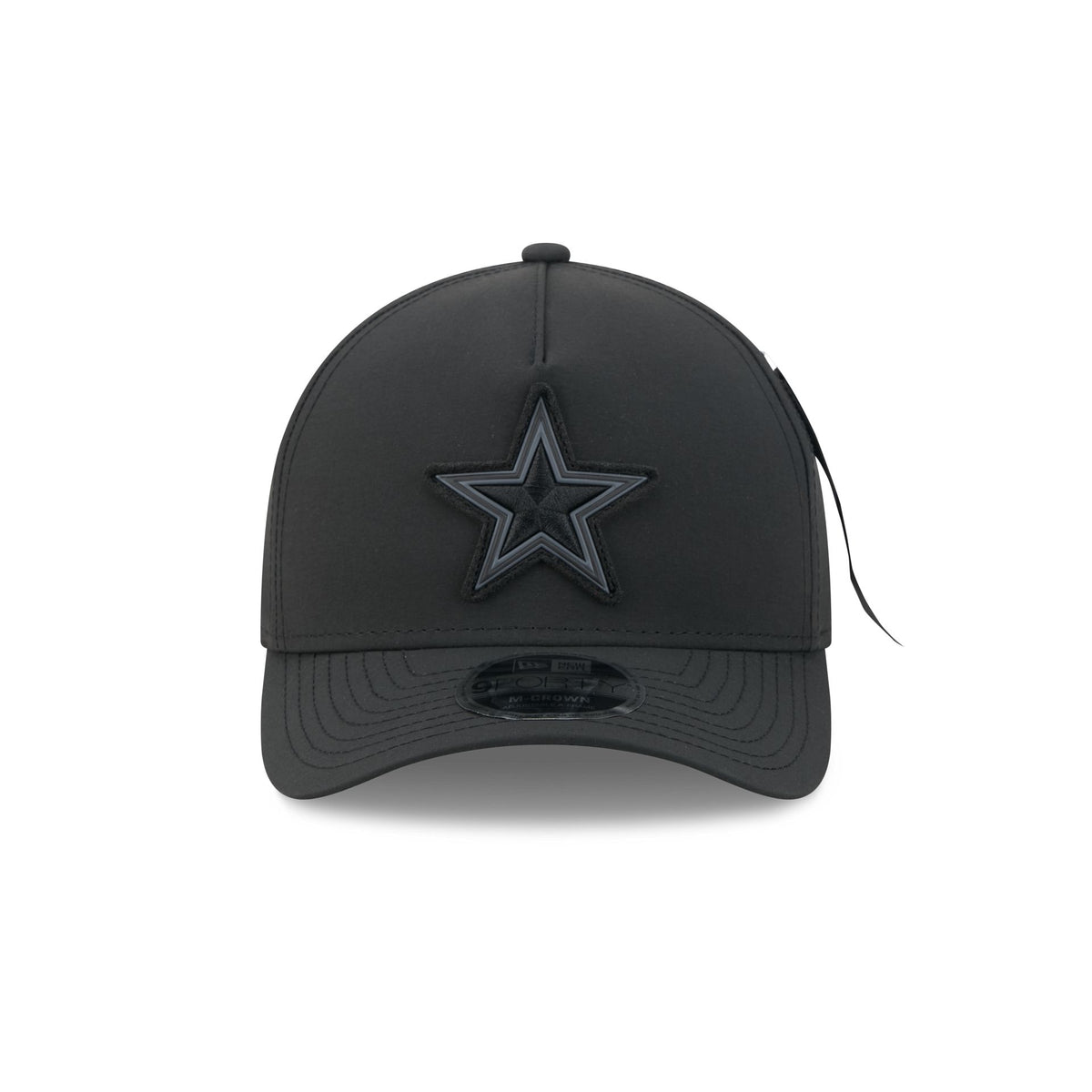 Alpha Industries x Dallas Cowboys Nylon Black 9FORTY M-Crown A-Frame Snapback Hat