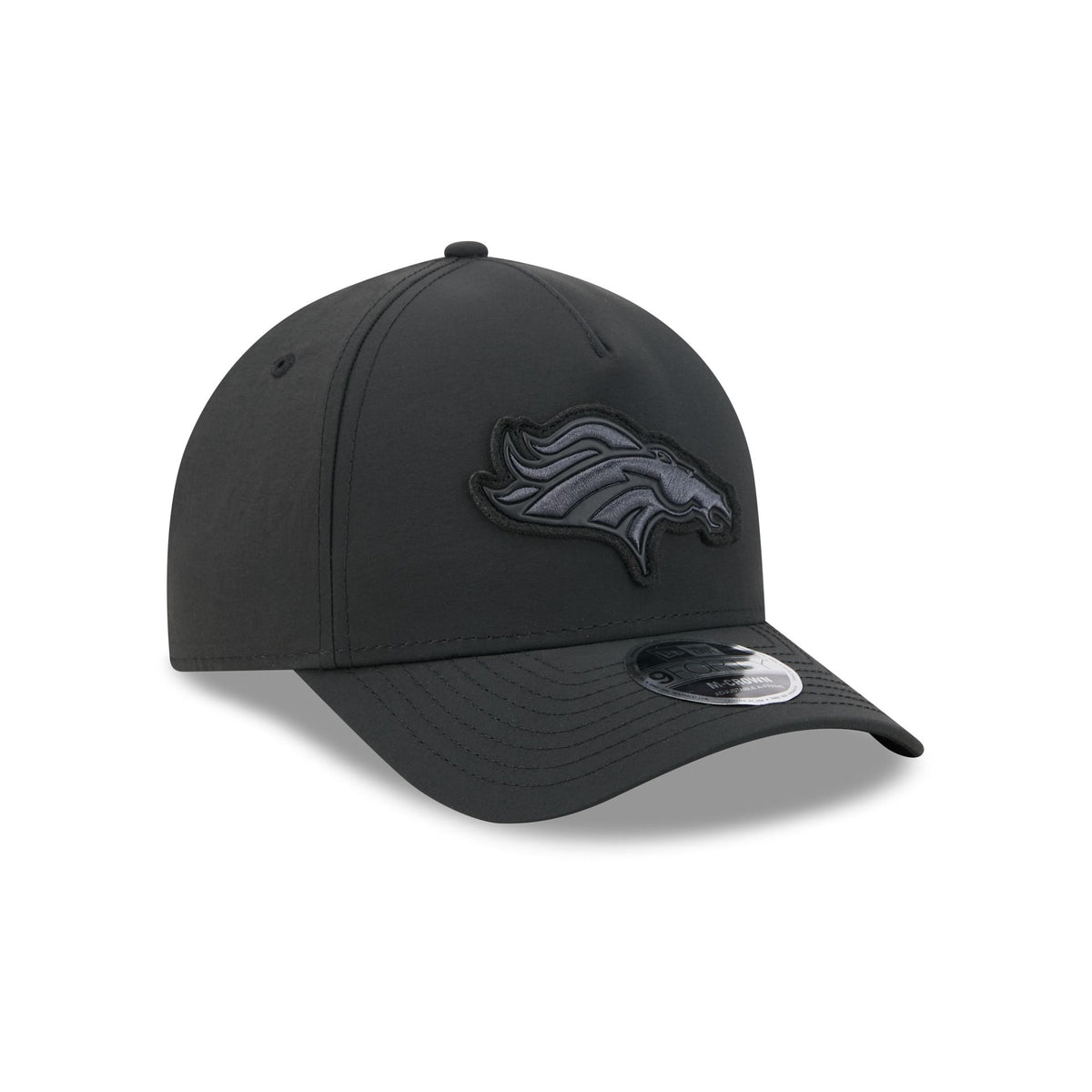 Alpha Industries x Denver Broncos Nylon Black 9FORTY M-Crown A-Frame Snapback Hat