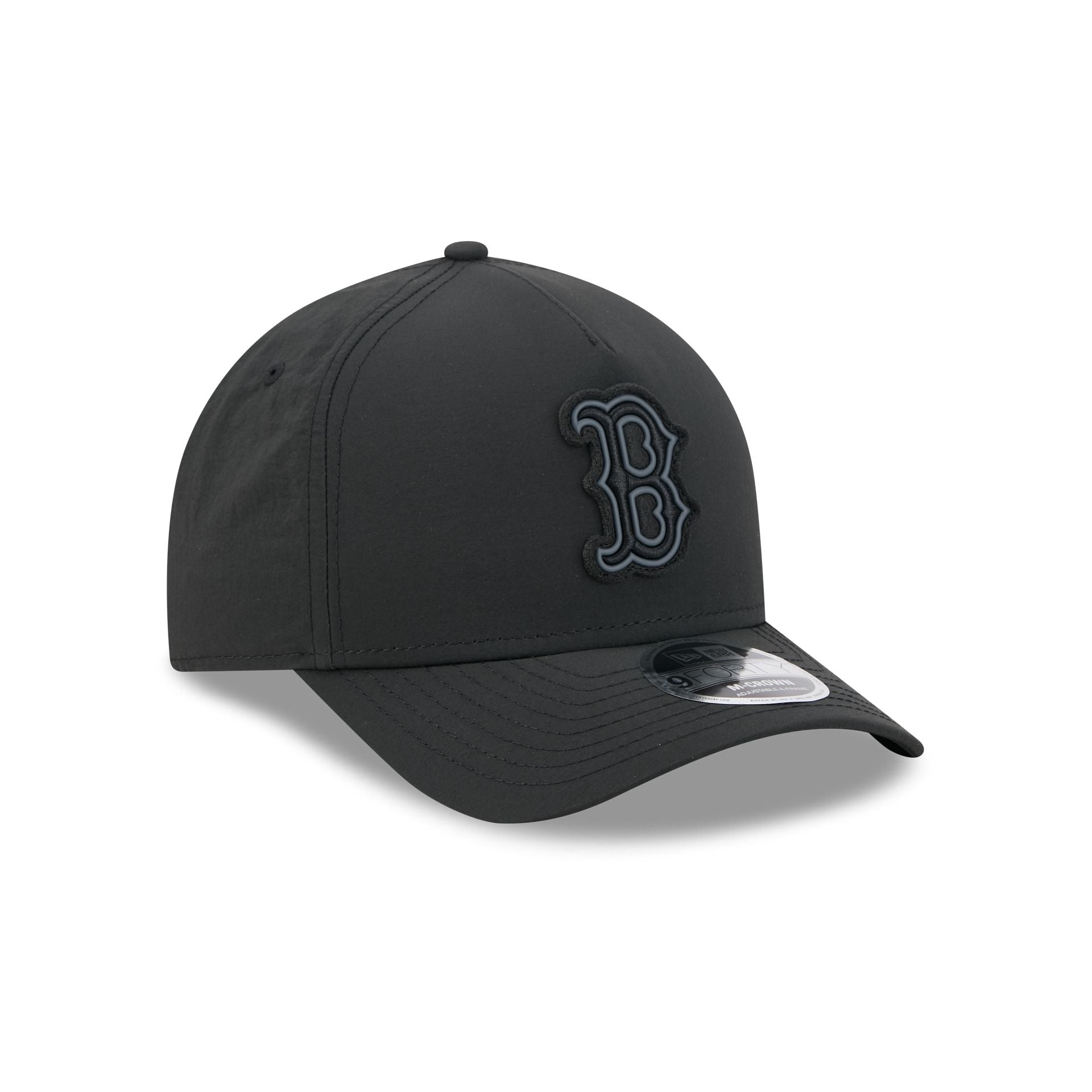 Alpha Industries x Boston Red Sox Nylon Black 9FORTY M-Crown A-Frame Snapback Hat