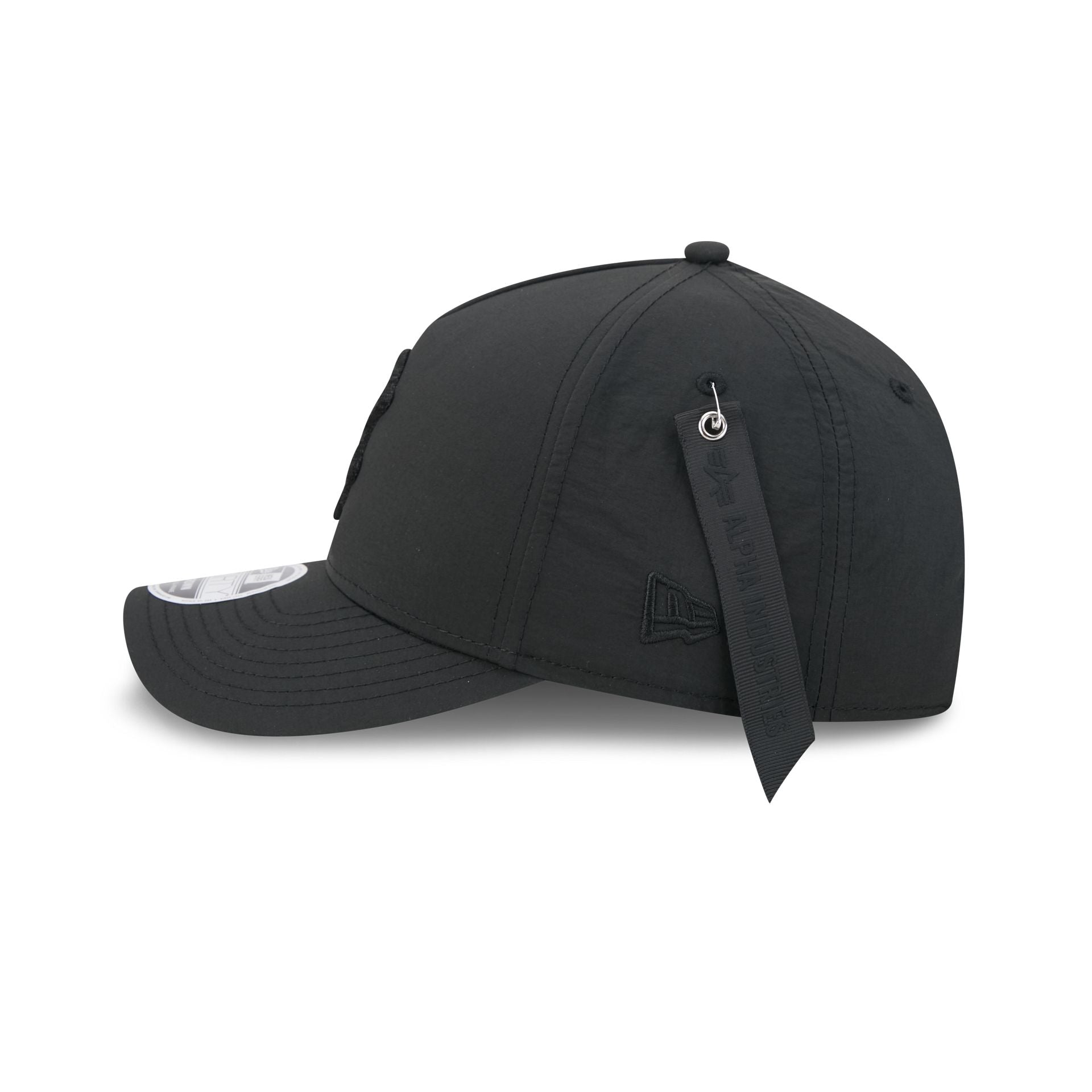 Alpha Industries x Boston Red Sox Nylon Black 9FORTY M-Crown A-Frame Snapback Hat