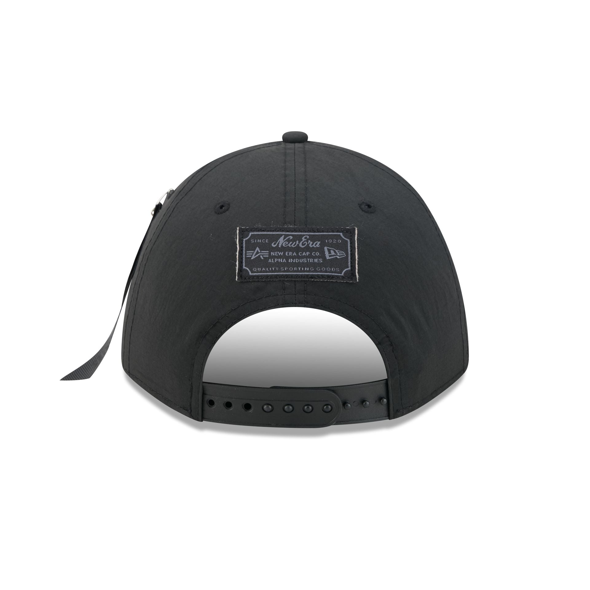 Alpha Industries x Boston Red Sox Nylon Black 9FORTY M-Crown A-Frame Snapback Hat