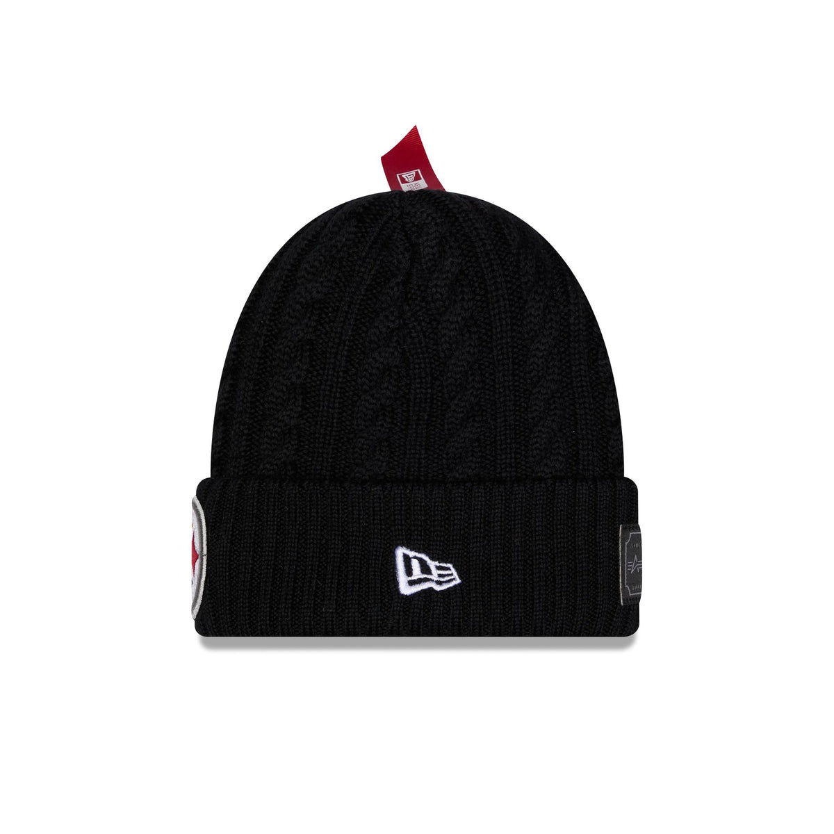 Alpha Industries x Pittsburgh Steelers Cable Knit Hat