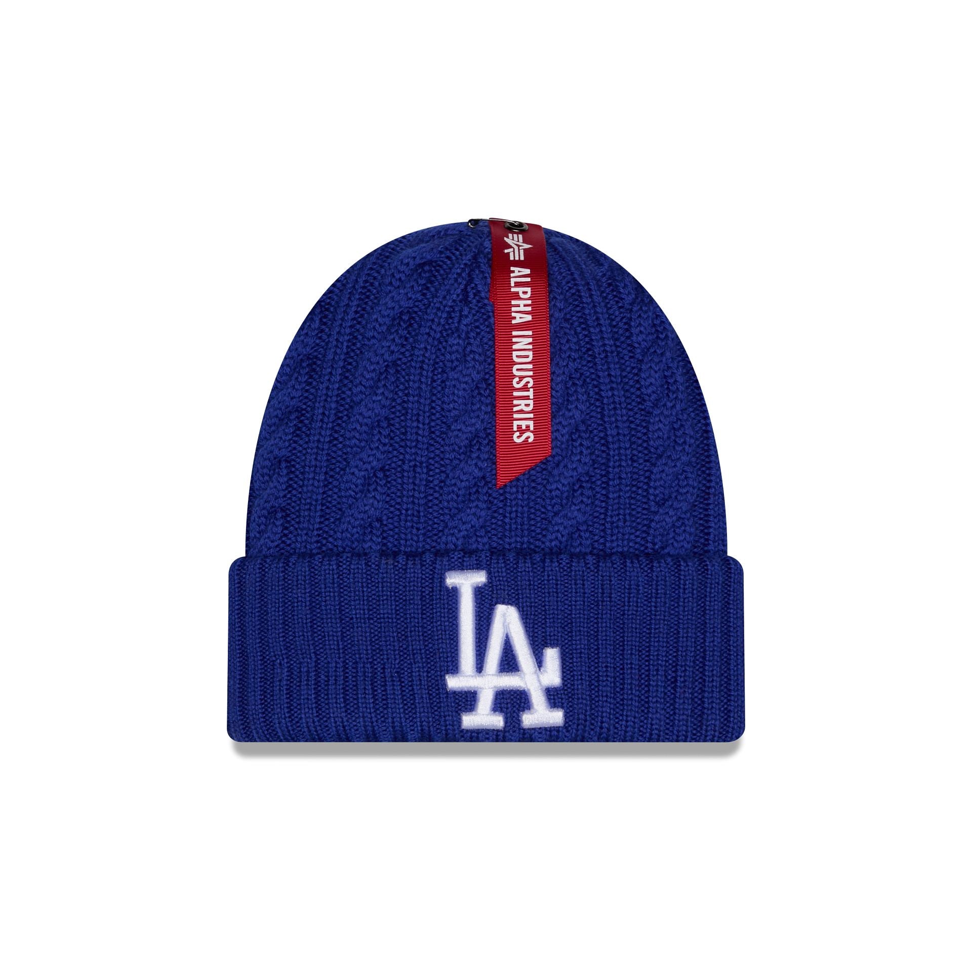 Alpha Industries x Los Angeles Dodgers Cable Knit Hat