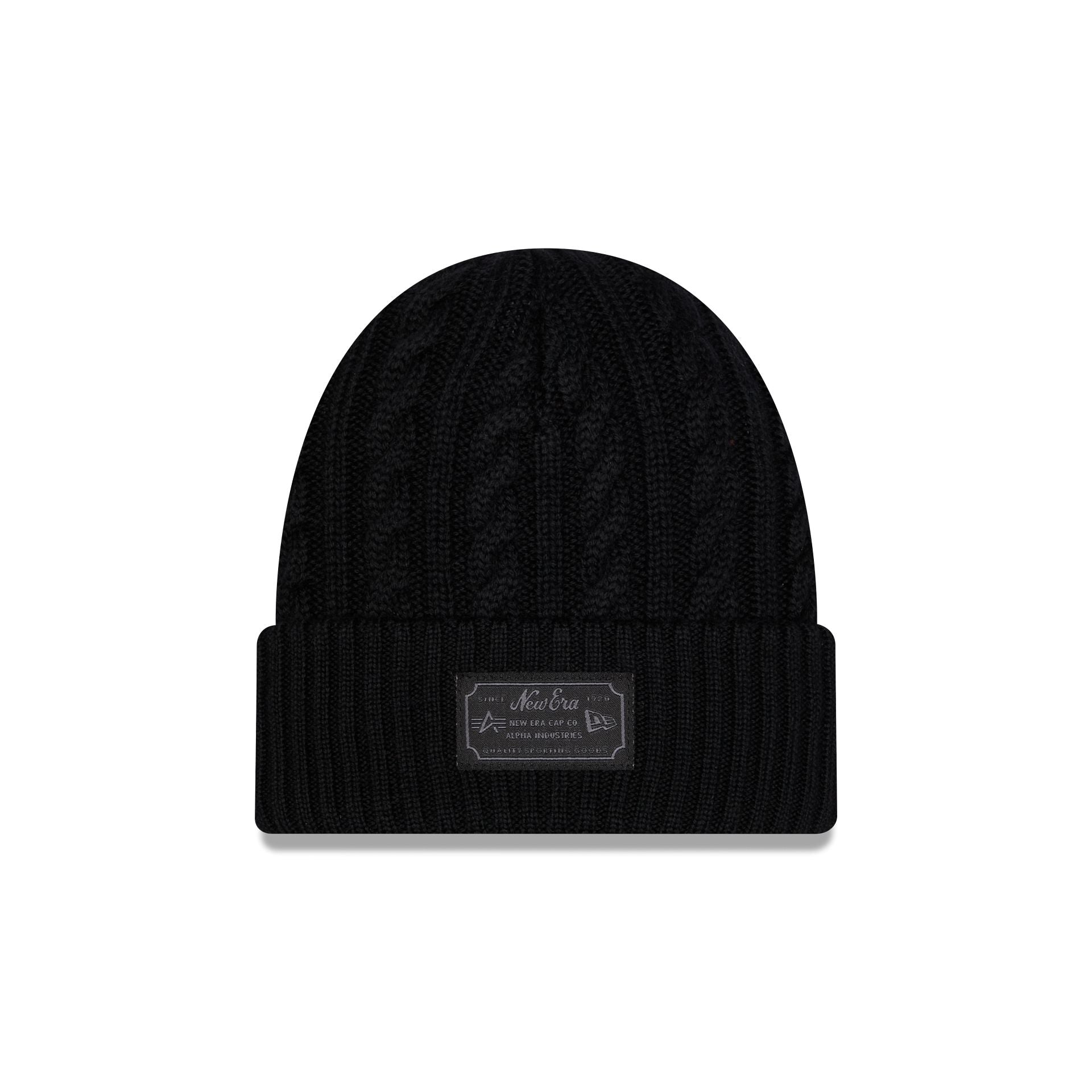 Alpha Industries x Las Vegas Raiders Cable Knit Hat
