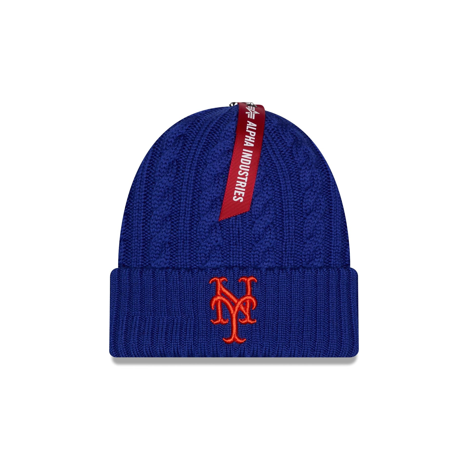 Alpha Industries x New York Mets Cable Knit Hat