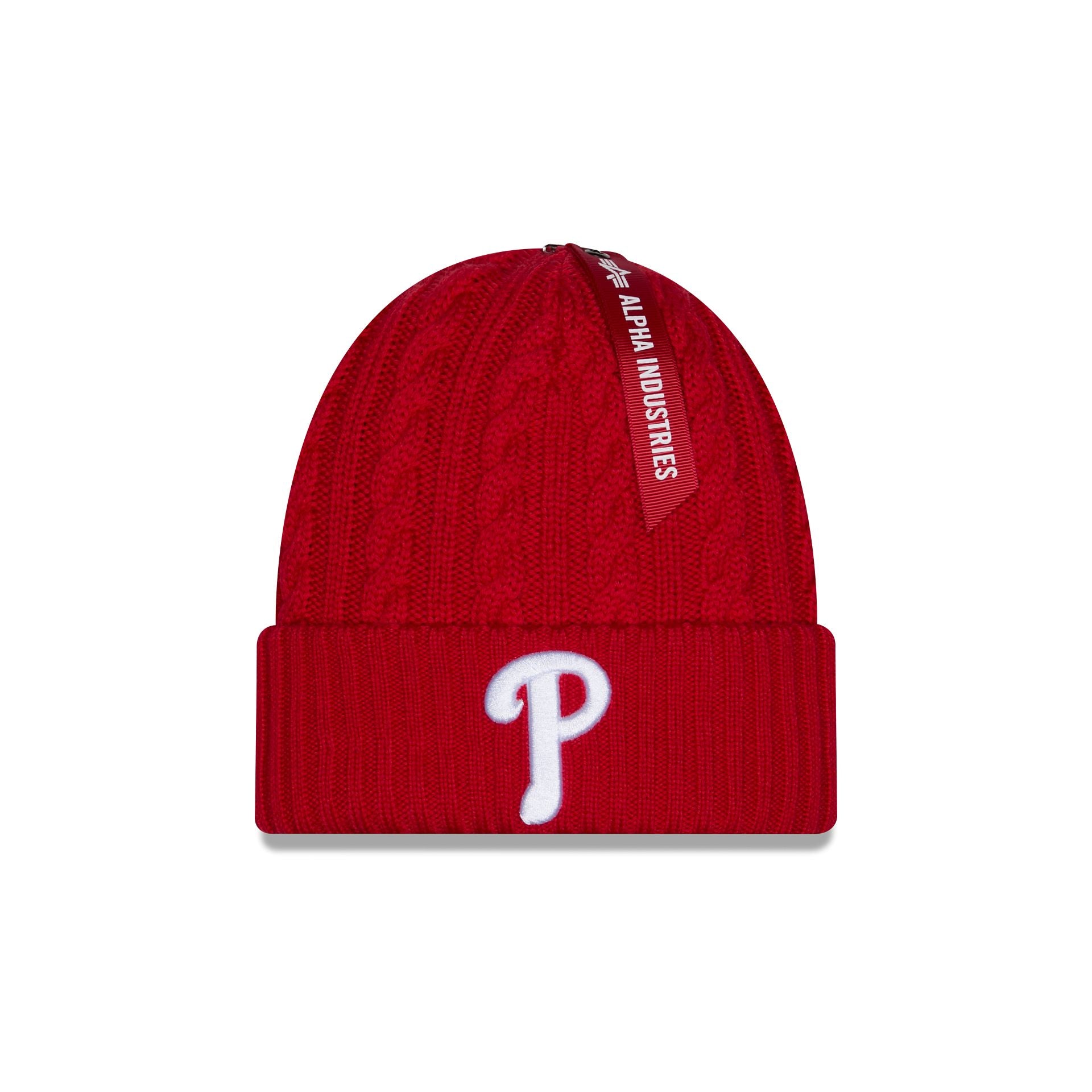 Alpha Industries x Philadelphia Phillies Cable Knit Hat