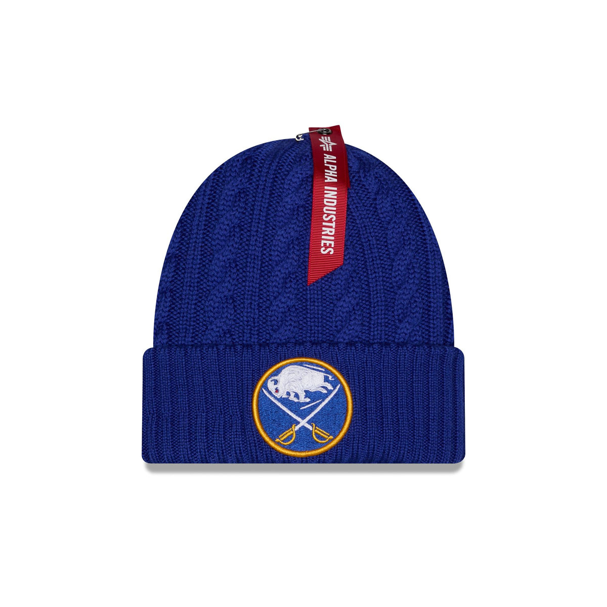 Alpha Industries x Buffalo Sabres Cable Knit Hat