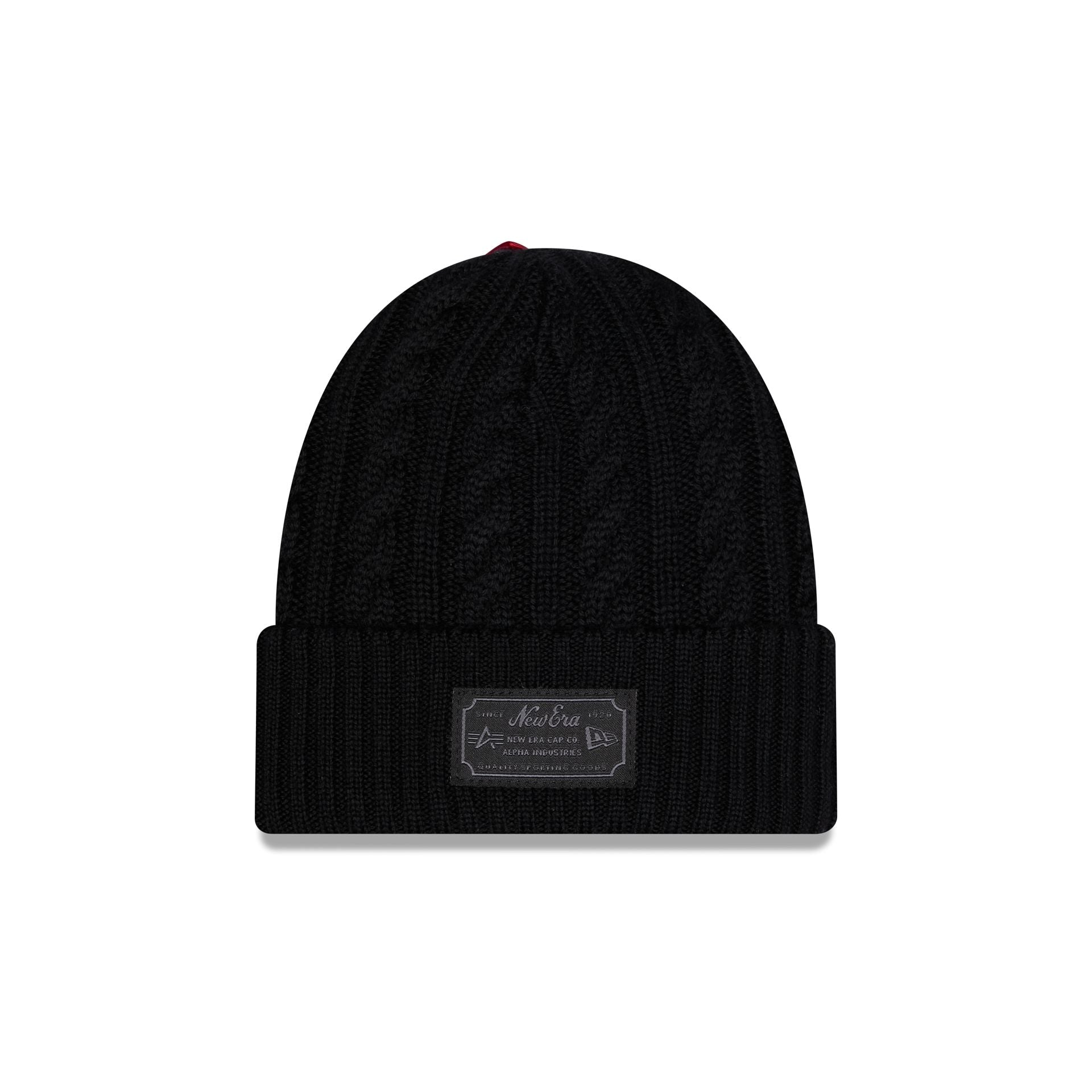 Alpha Industries x Boston Bruins Cable Knit Hat – New Era Cap