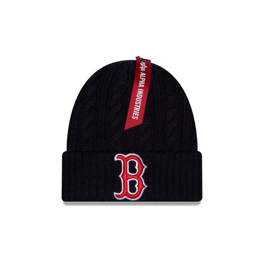 Alpha Industries x Boston Red Sox Cable Knit Hat