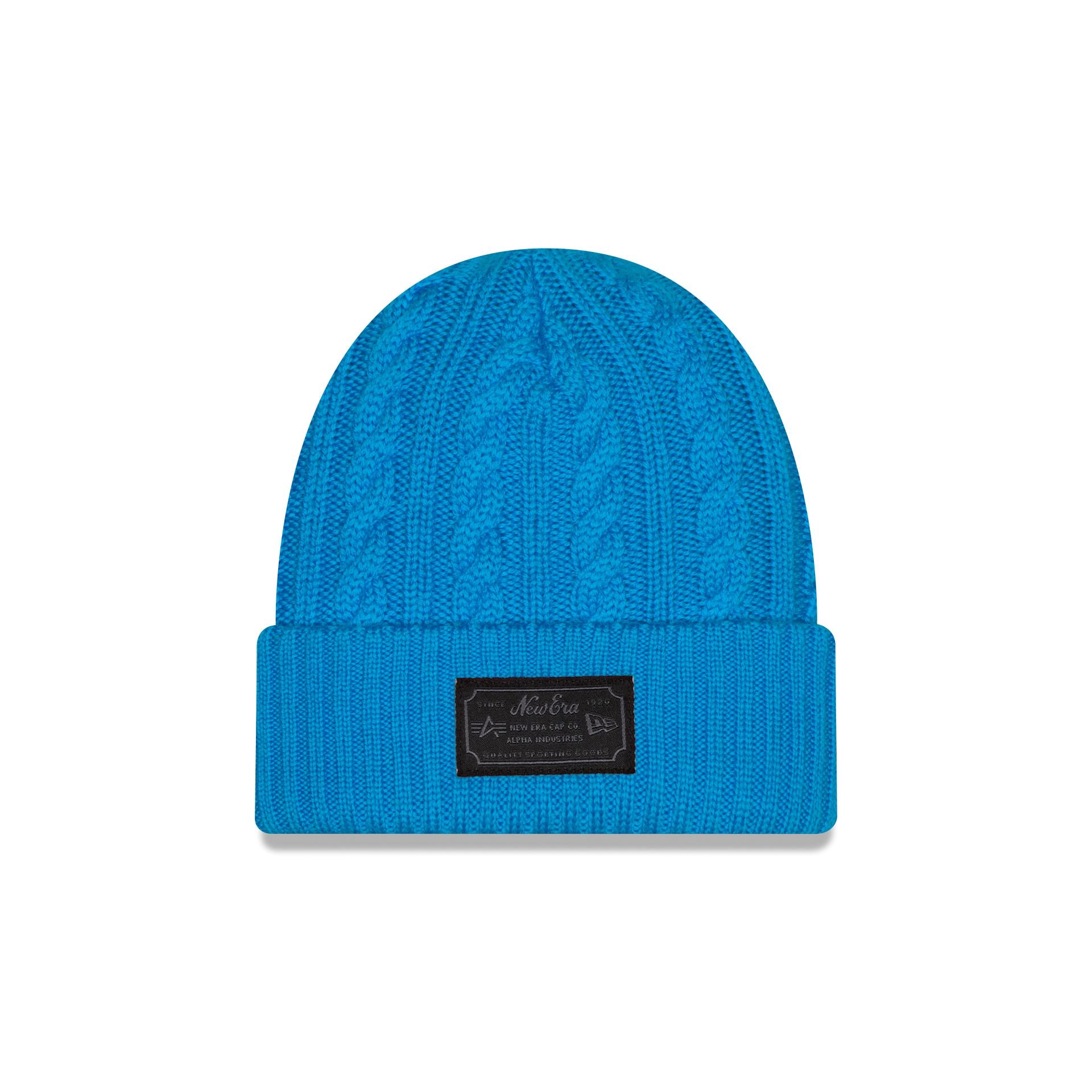 Alpha Industries x Detroit Lions Cable Knit Hat