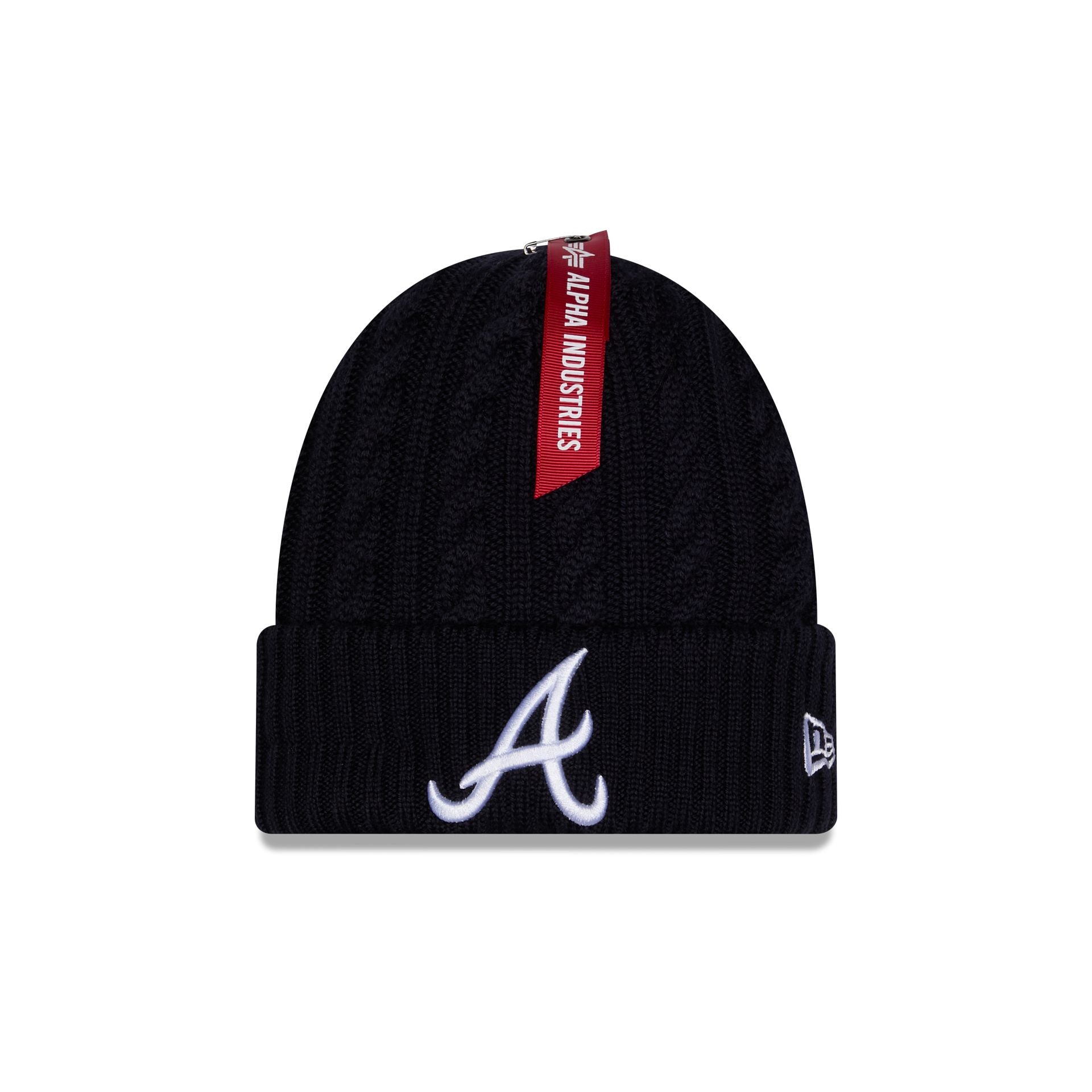 Alpha Industries x Atlanta Braves Cable Knit Hat