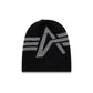 Alpha Industries x Toronto Raptors Black Beanie Hat