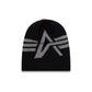 Alpha Industries x Vancouver Grizzlies Black Beanie Hat