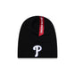 Alpha Industries x Philadelphia Phillies Black Beanie Hat