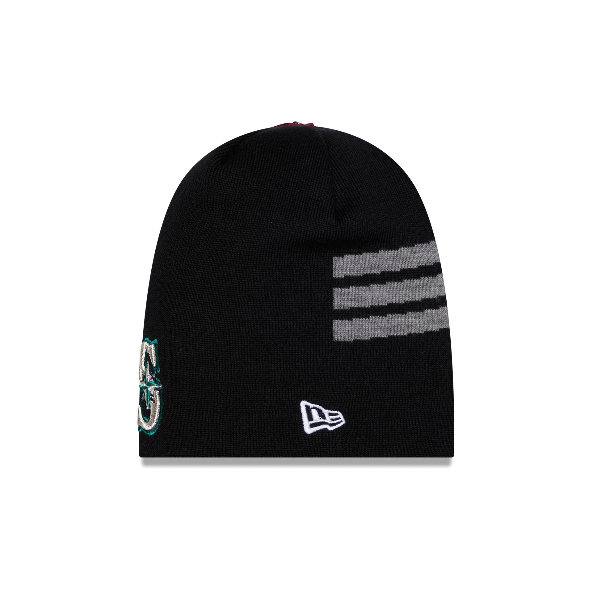 Alpha Industries x Seattle Mariners Black Beanie Hat